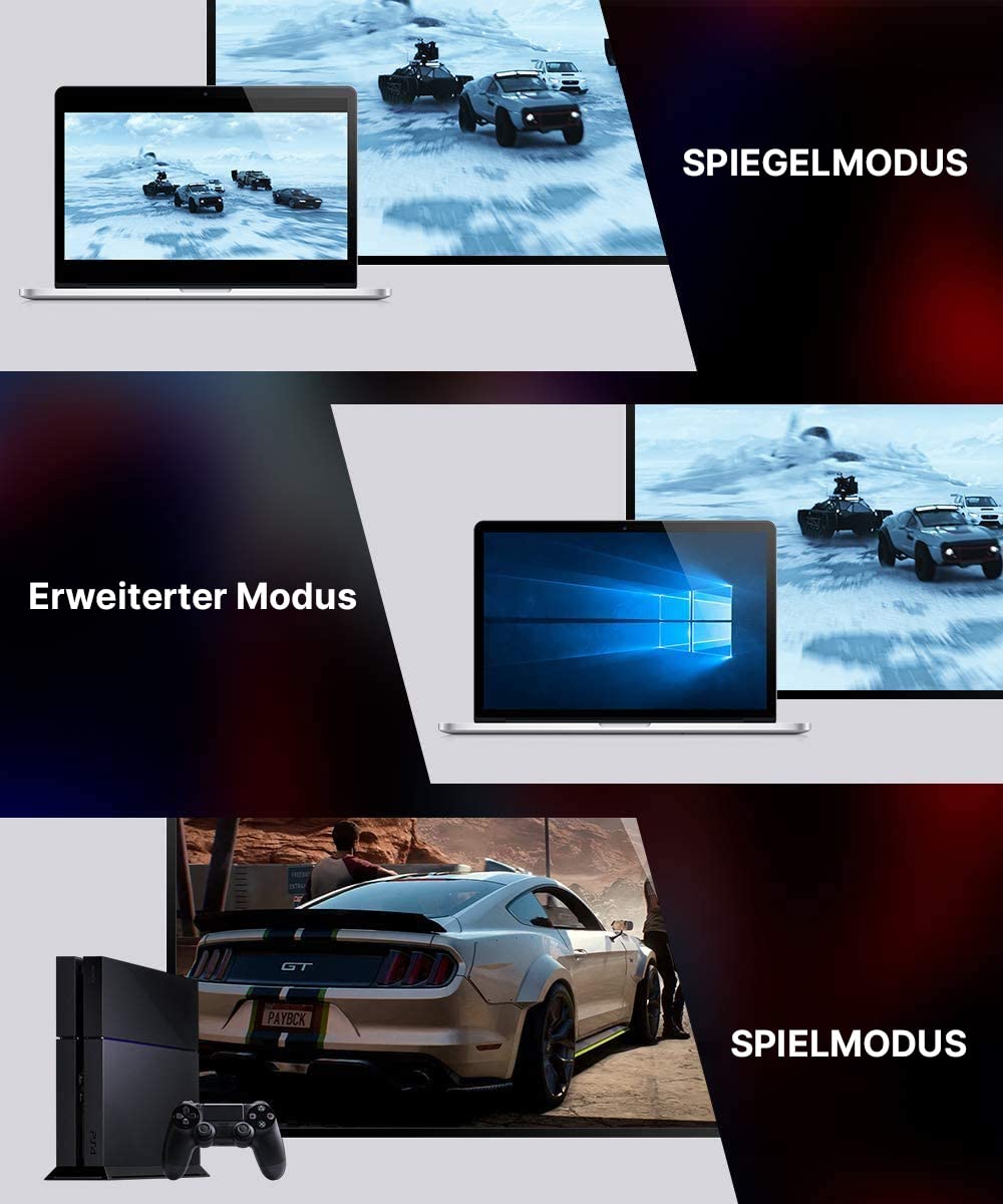 Thumbnail 3 de JSAUX câble HDMI 1 m 48 Gbps