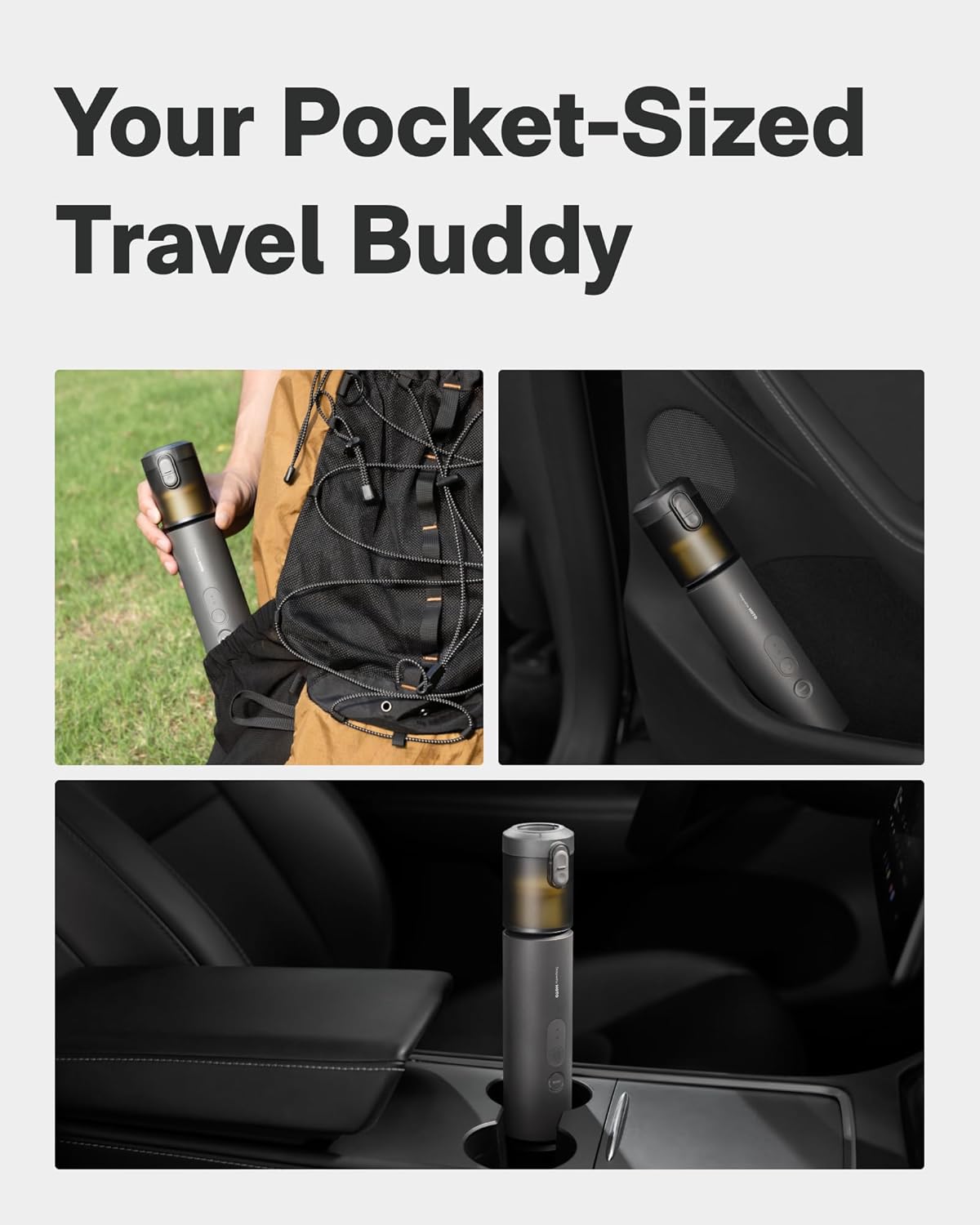 Thumbnail 4 de HOTO Handheld Car Vacuum Cleaner Cordless