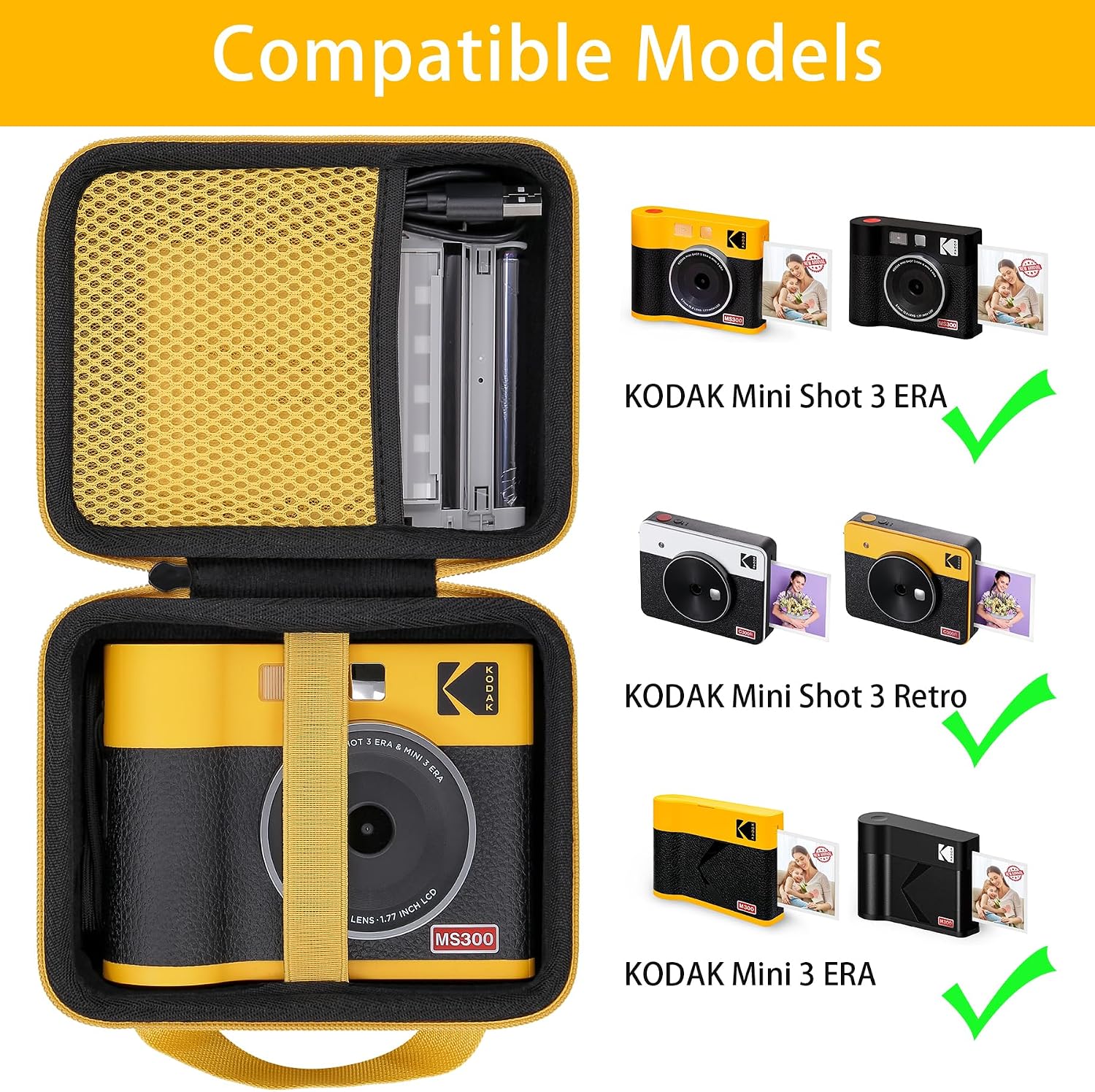 Thumbnail 1 de Khanka Case for Kodak Mini Shot 3