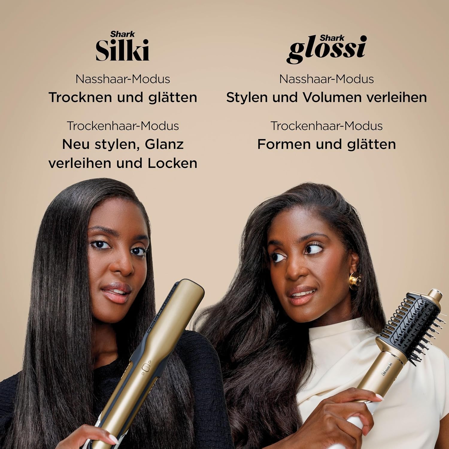 Thumbnail 4 de Shark Glam Multistyler und Haartrockner – Glatte Haare, Wellen und Locken mit Gloss-Lock-Technologie