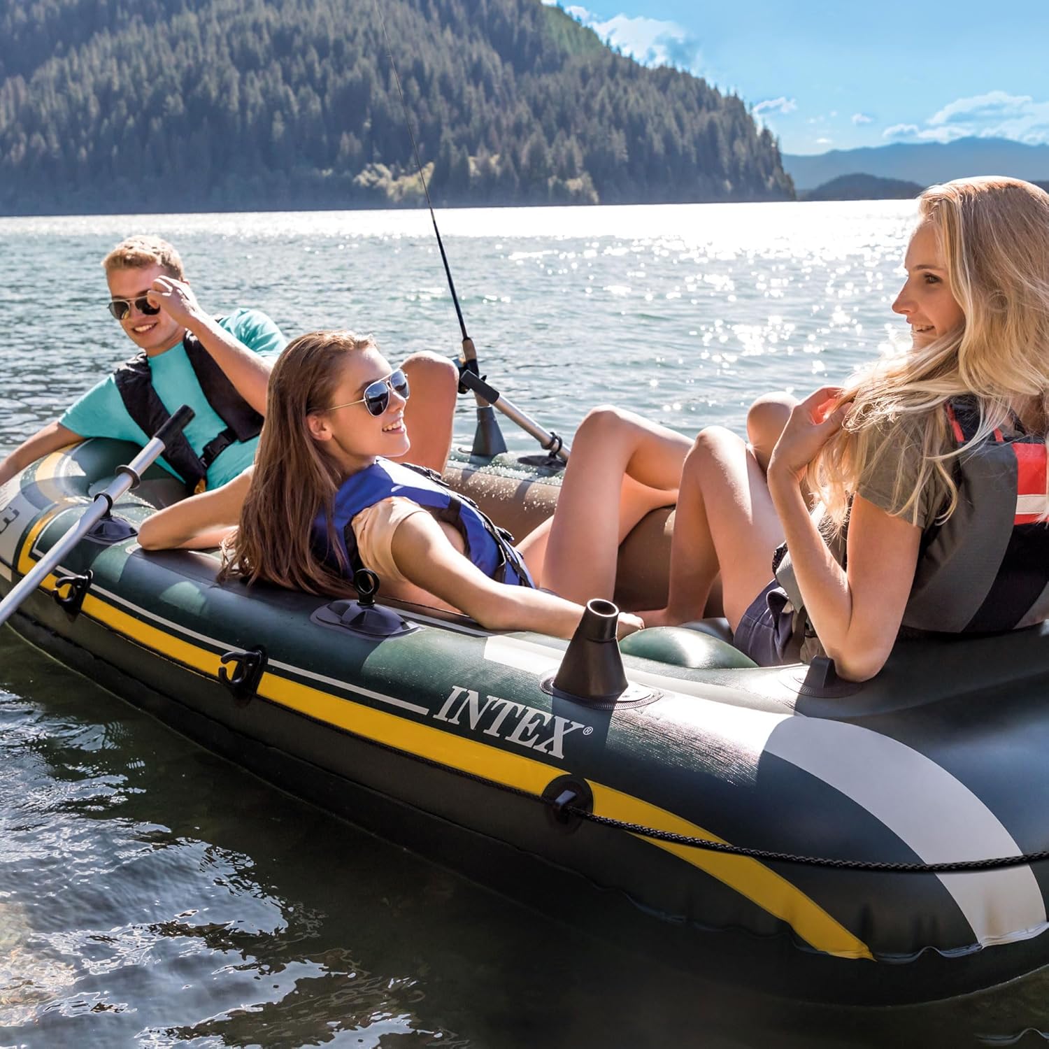 Thumbnail 4 de INTEX Seahawk 2 Inflatable Boat Set 2-person 🚣