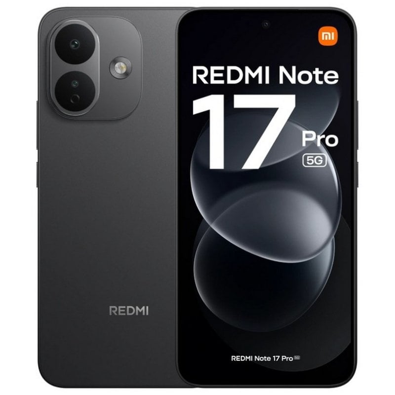 Detalle 2 de Xiaomi REDMI Note 17 Pro 5G 6GB/256GB, 6.83" Negro con Cargador 67W: autonomía, resistencia y pantalla grande para usuarios exigentes