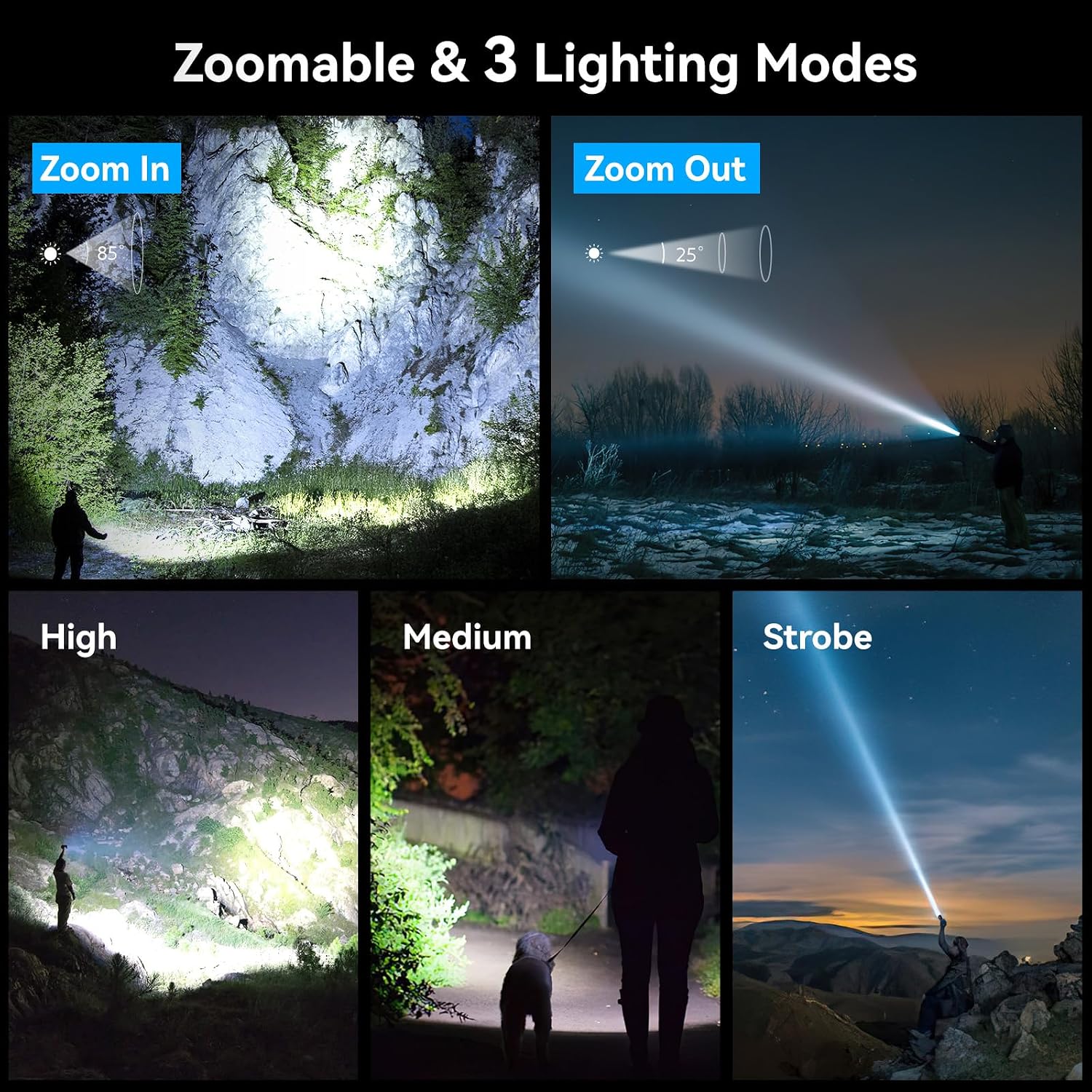 Thumbnail 3 de GEARLITE LED Torch Rechargeable 3500LM