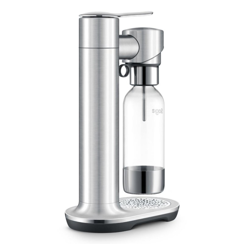 Detalle de Carbonatador Sage InFizz Fusion Acero Inoxidable Negro 1 L