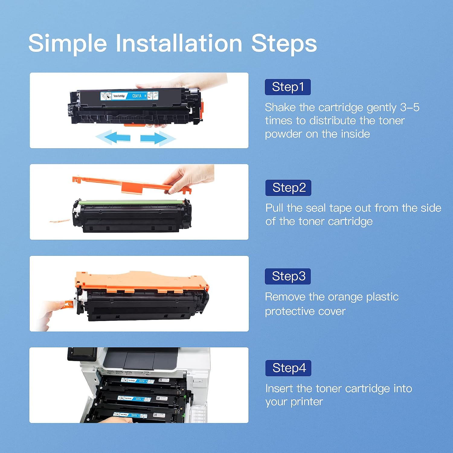 Detalle 2 de GPC Image 305X Remanufactured Toner Cartridge 4-Pack for HP LaserJet Pro