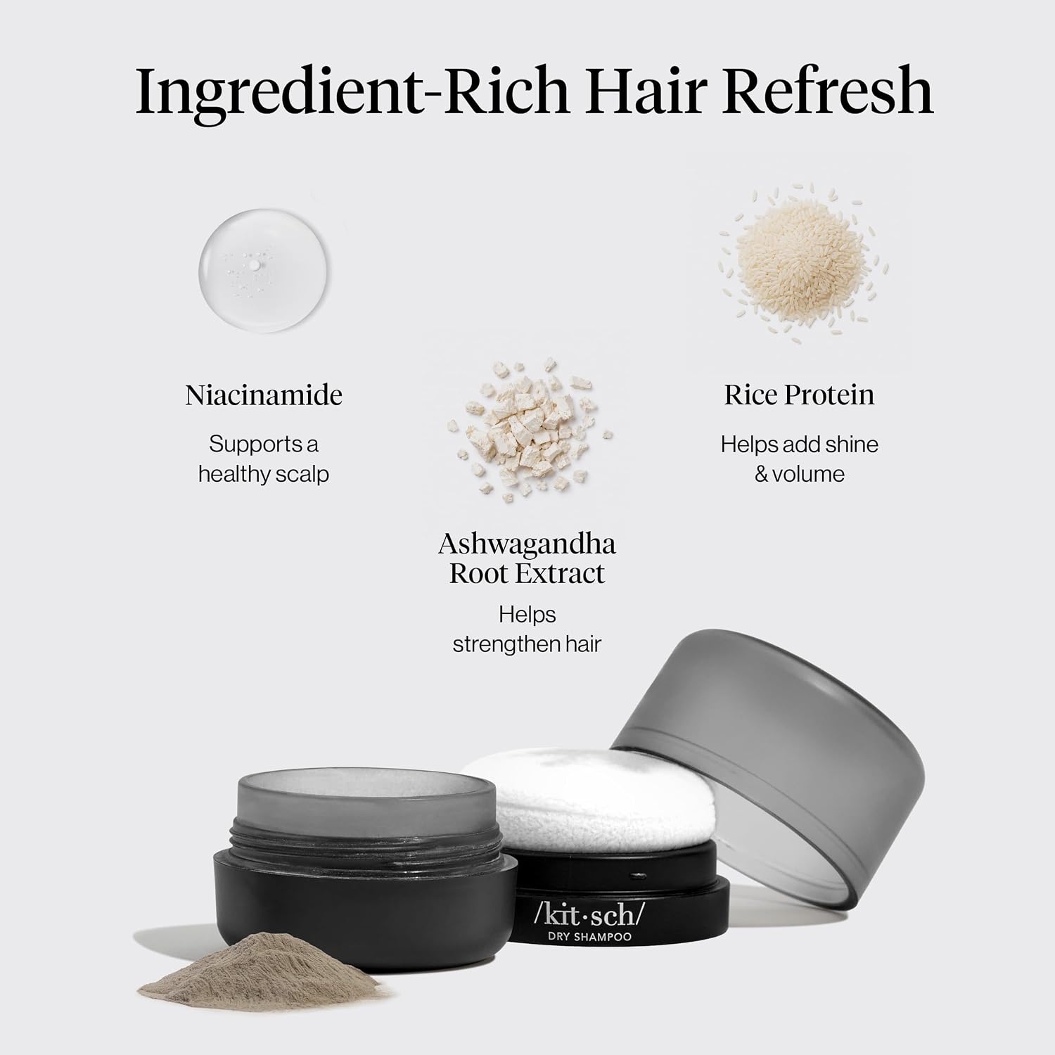 Detalle 1 de Kitsch Dry Shampoo Powder 8 g