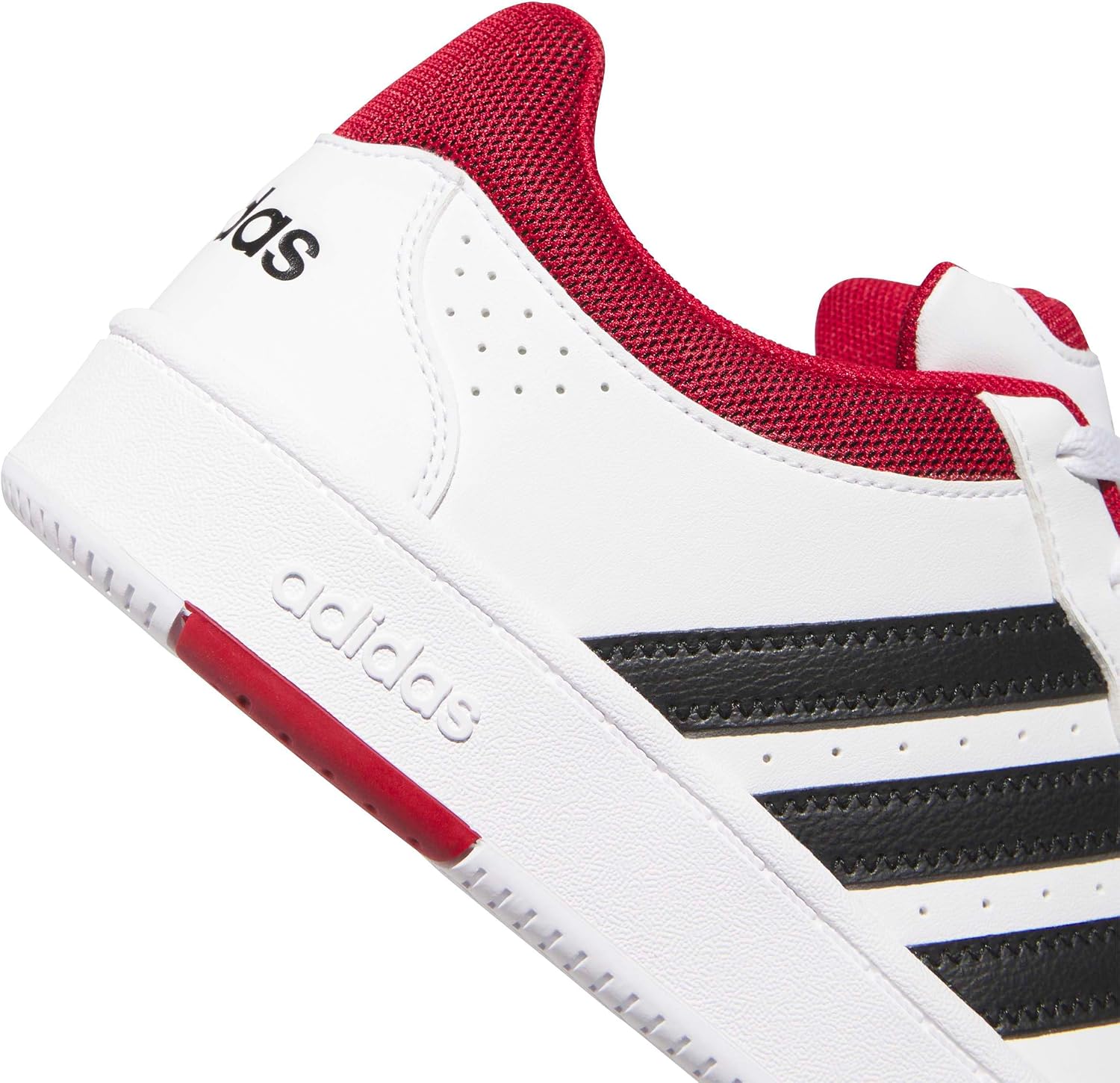 Thumbnail 6 de adidas Men's Hoops Classic Shoes (FTWR White/Team Victory Red/Core Black) – 9 UK