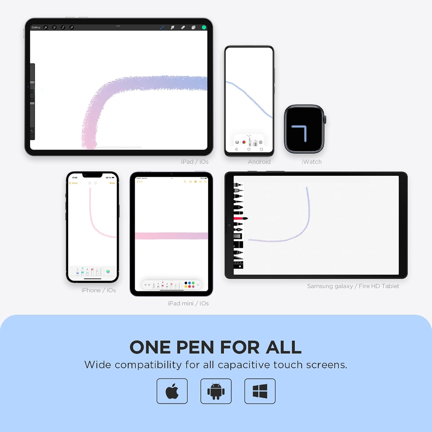 Detalle 2 de OASO Stylus Pen for Touch Screens