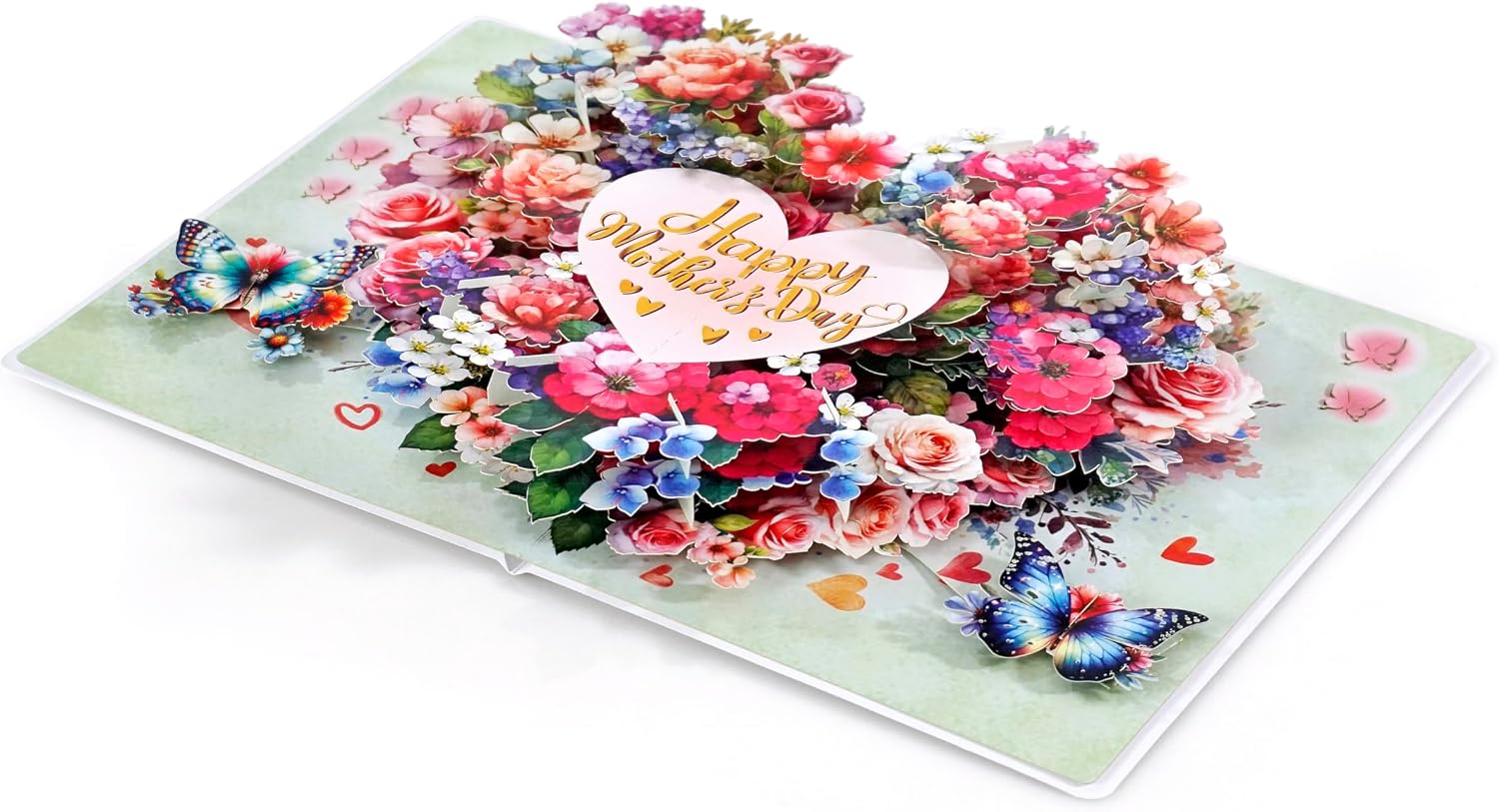 Detalle de CUTPOPUP Yellow Rose – Pop-Up-Karte mit gelbem Rosenkorb für Geburtstage, Muttertag & mehr