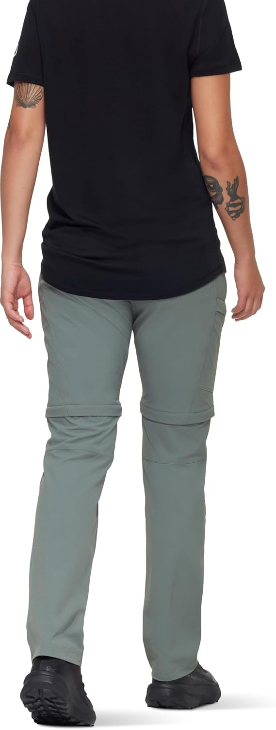 Detalle de Mammut Runbold IV Zip Off Pants Damen – Trekkinghose mit Zip-Off Funktion