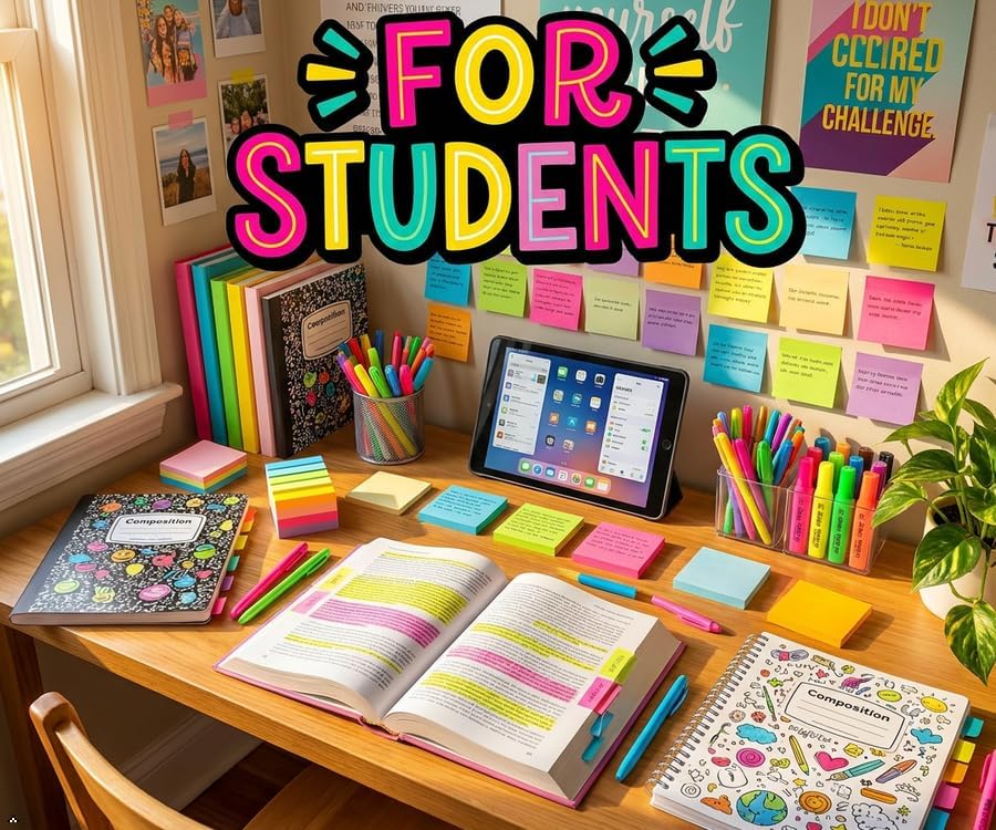 Thumbnail 4 de Vanpad (24 Pads) Sticky Notes 3x3 Inches — Bright Colors, Strong Adhesive, Portable Set