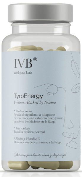 Detalle de IVB Wellness Lab TyroEnergy 60 cápsulas 💊