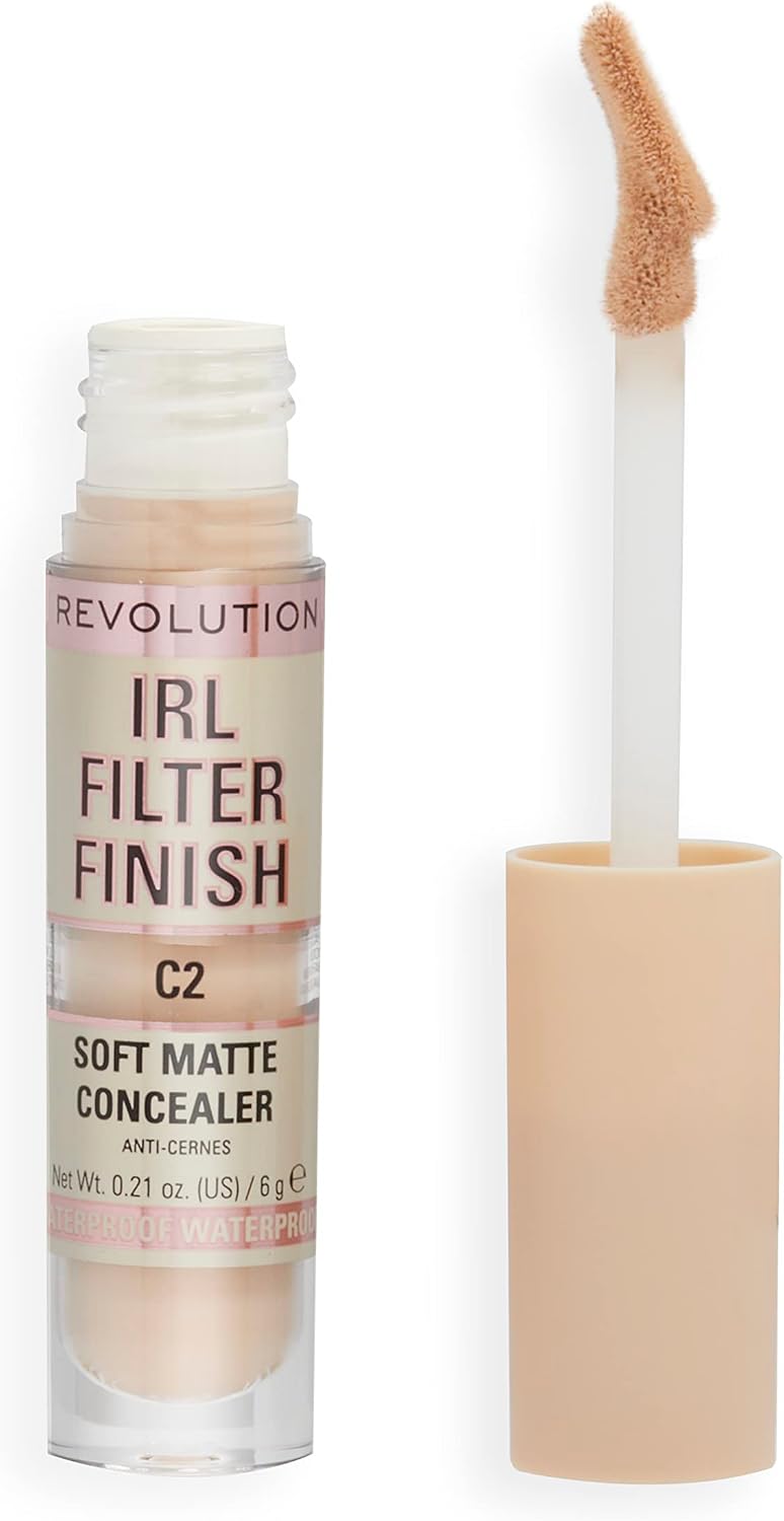 Thumbnail 6 de Makeup Revolution IRL Filter Finish Concealer C10, flytande concealer med 6 g