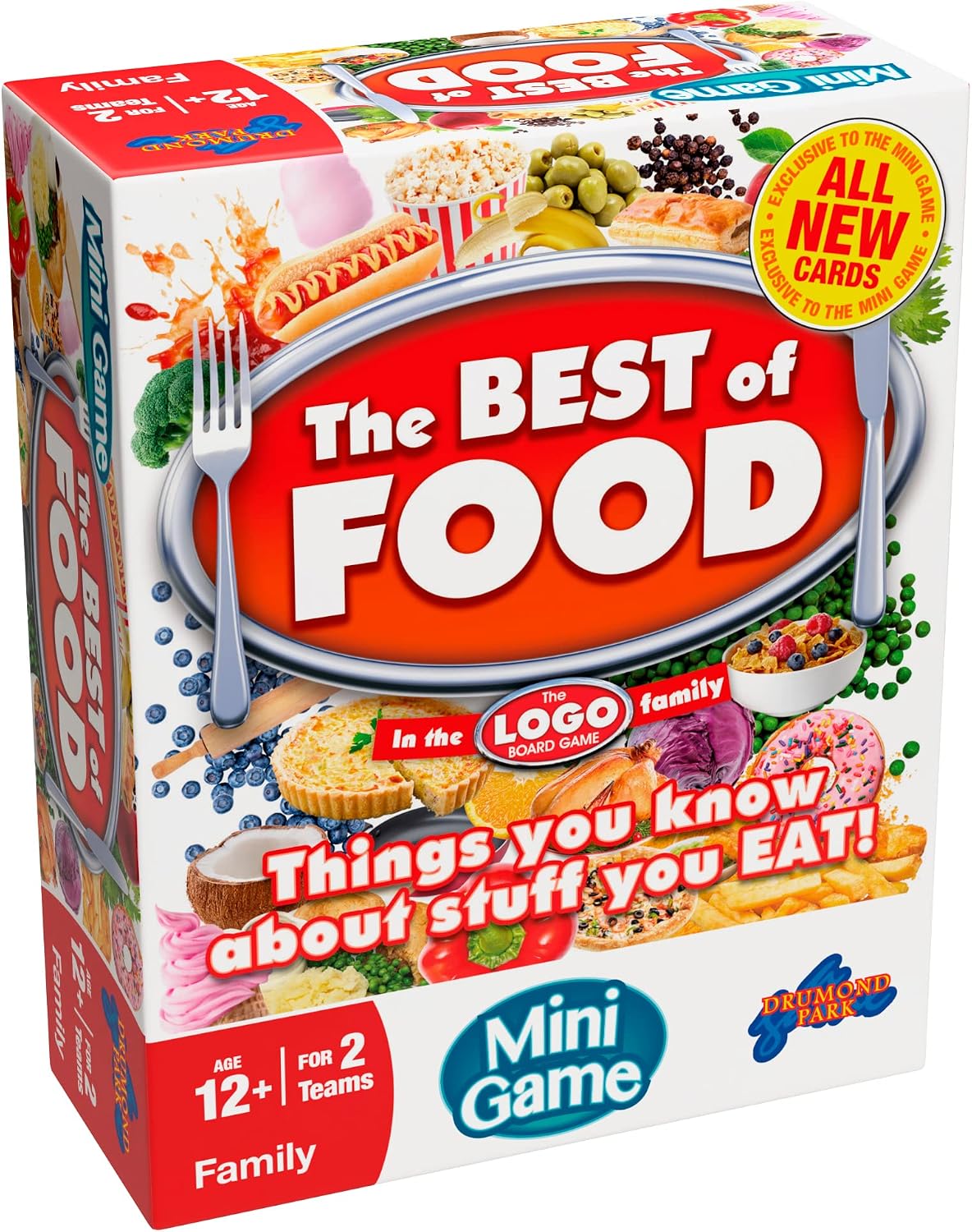 Detalle de Food trivia board game mini for 12+
