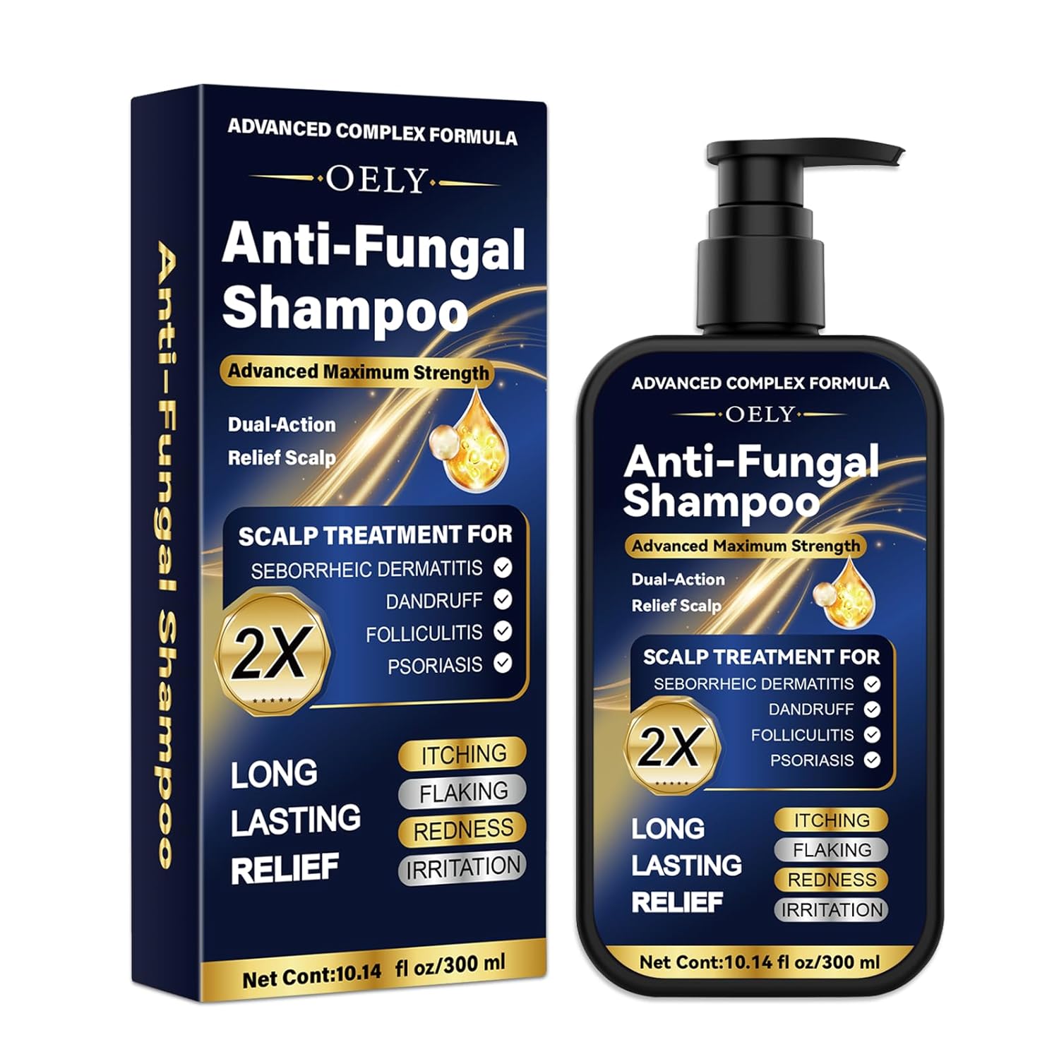 Detalle de Antifungal Shampoo, 10.1 fl oz