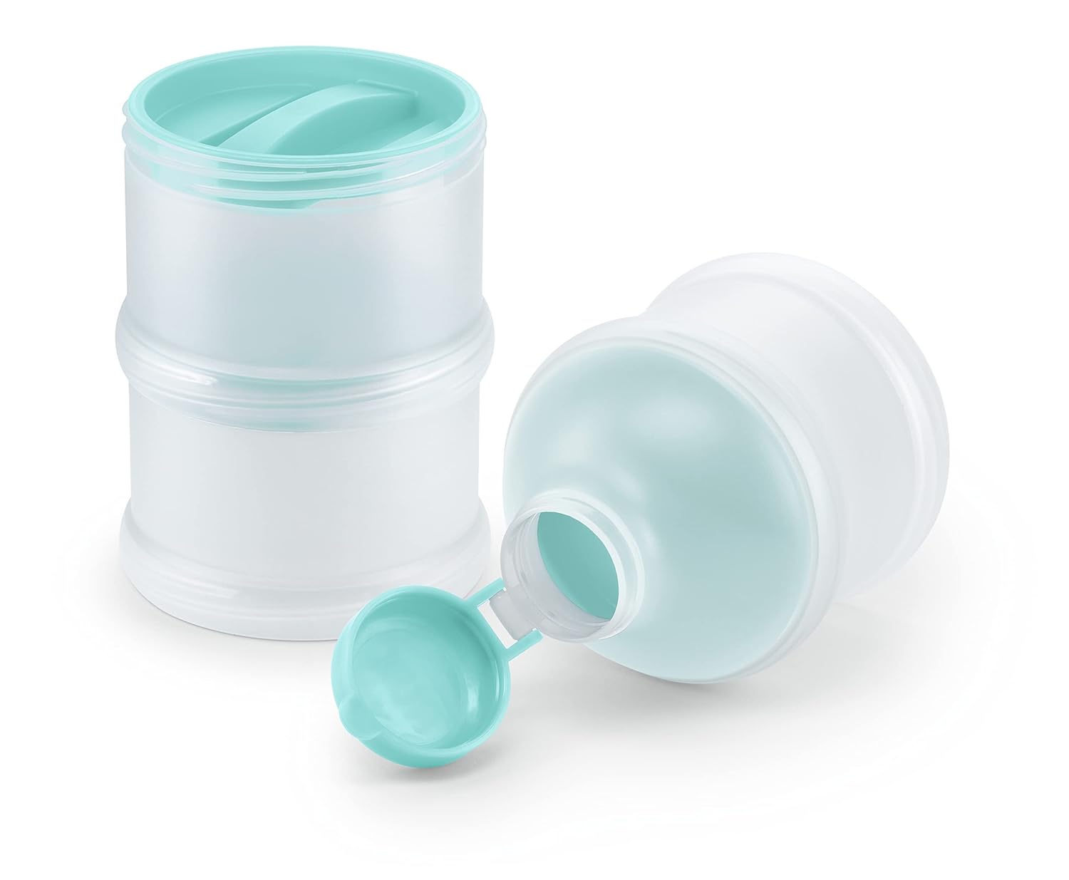 NUK Milchpulver-Portionierer 3er Pack petrol