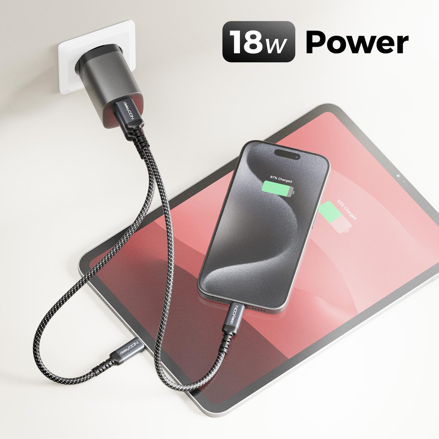 Thumbnail 5 de deleyCON USB-A zu USB-C Kabel 1 m – USB 3.0, 5 Gbit/s, Nitro-Ladung bis 18W