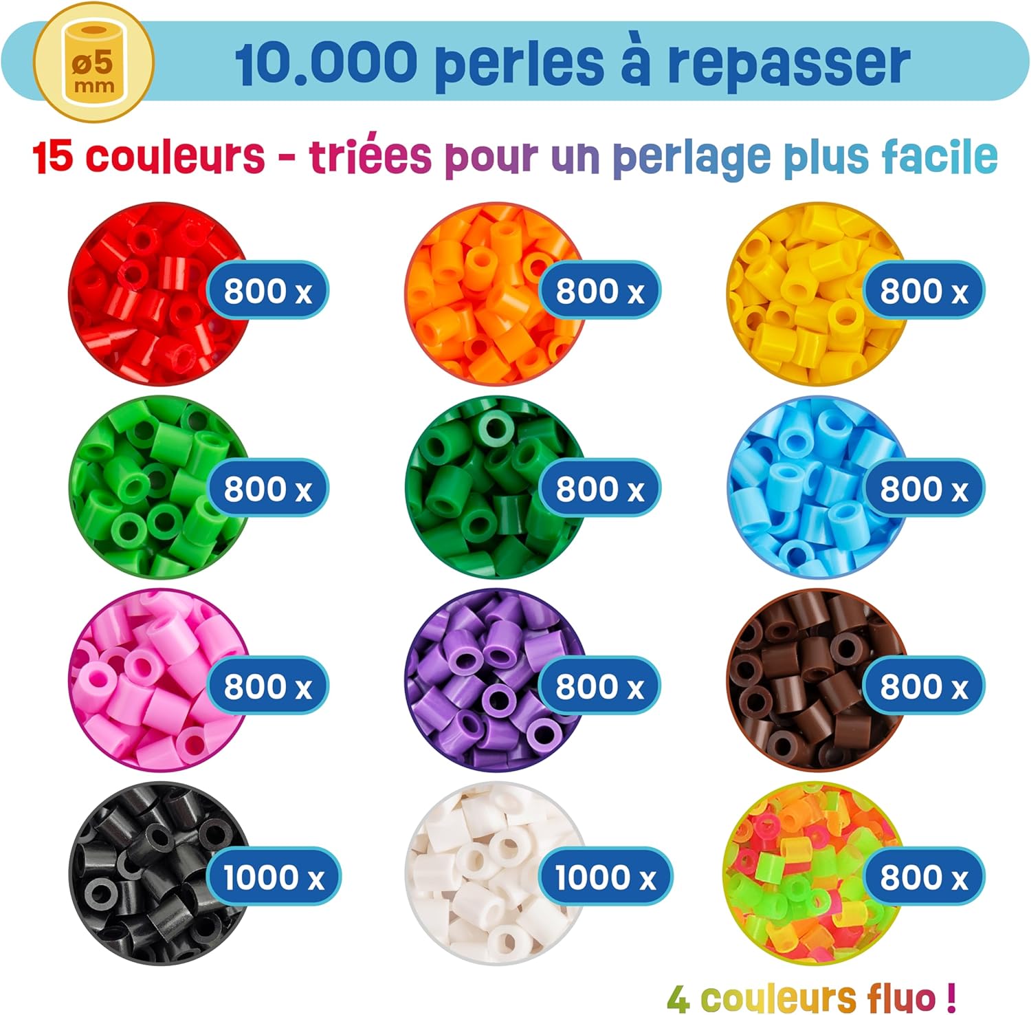 Thumbnail 1 de Smowo Lot 10000 perles à repasser 🎨