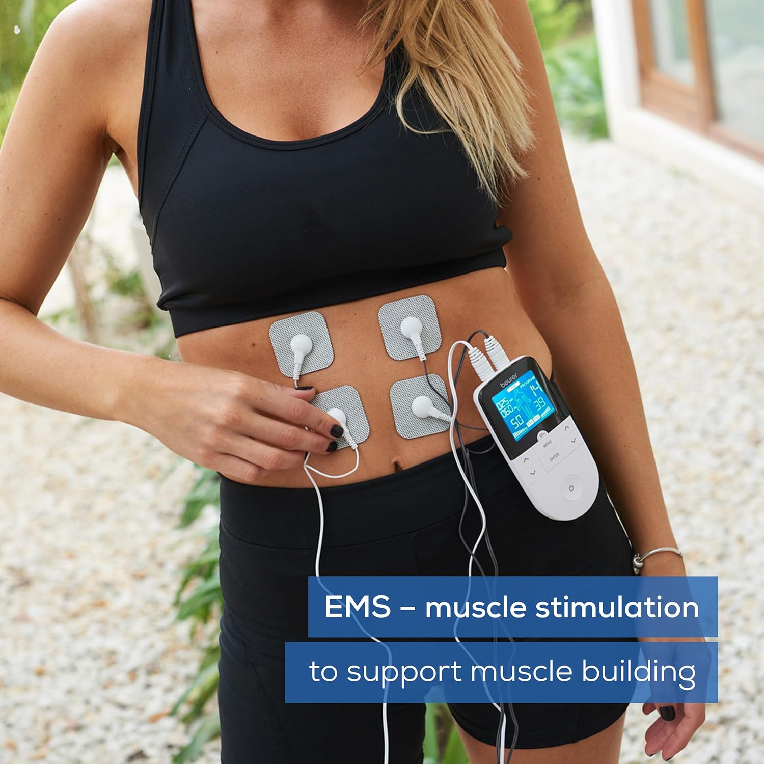 Detalle 2 de Beurer EM49 PainFree TENS EMS device 70 programmes