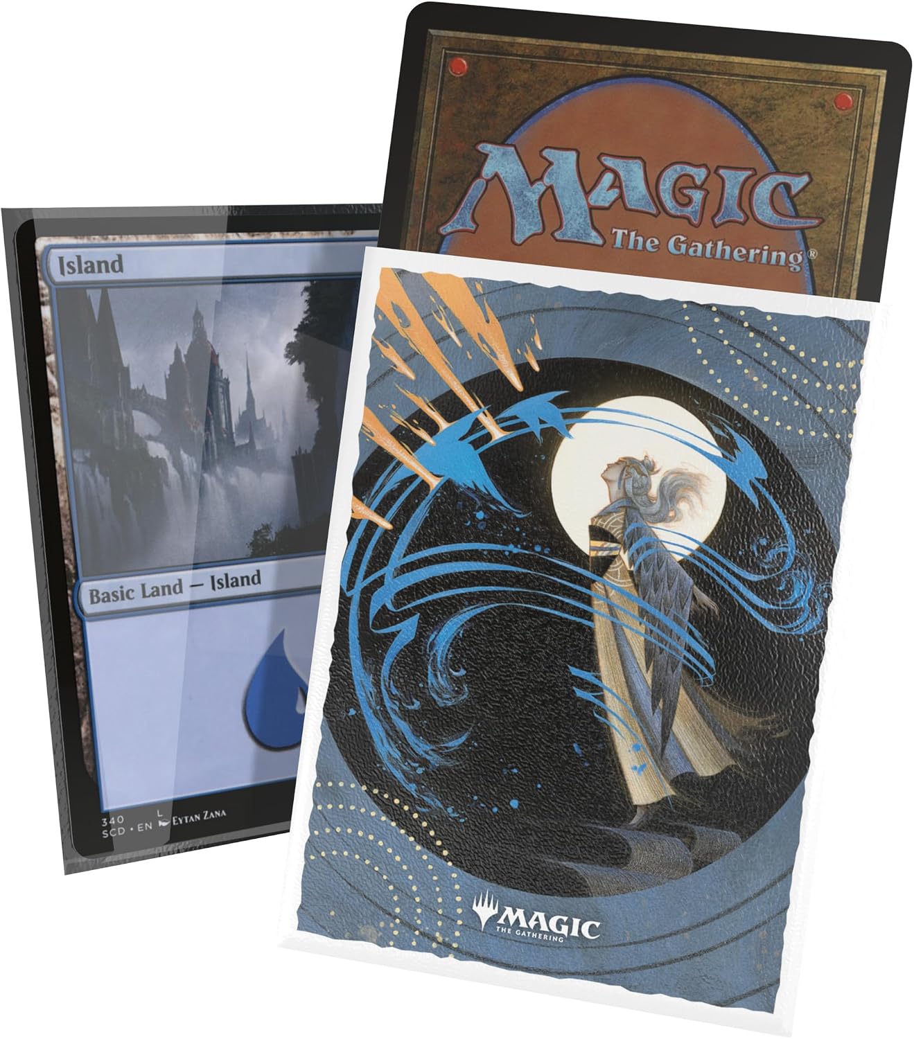 Detalle de Ultimate Guard フォース・オブ・ウィル(JPN)アートスリーブ|MTG公式アート・不透明な背面