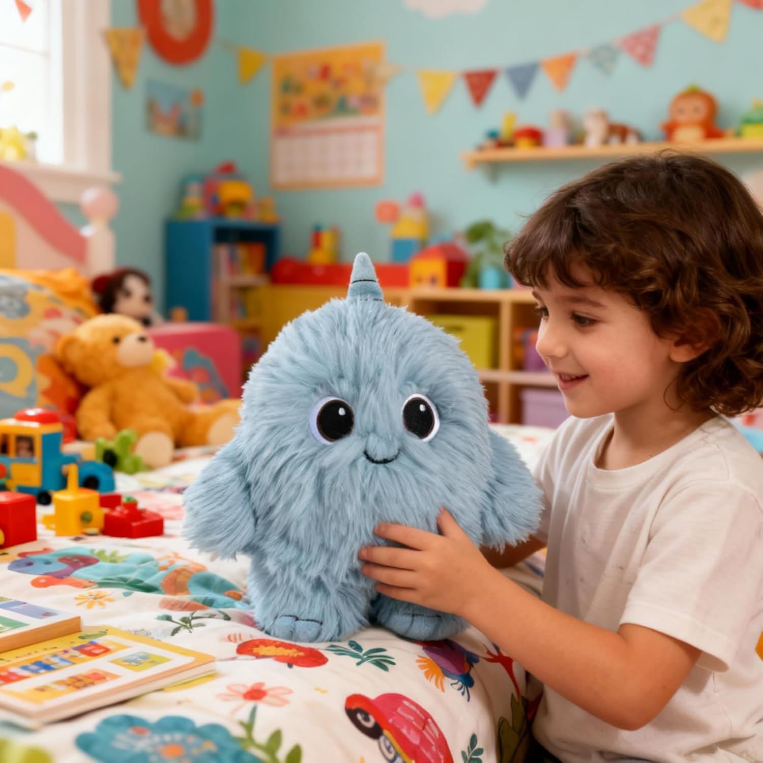 Thumbnail 3 de FLUFFWUFFS Little Boy Bibble soft plush toy