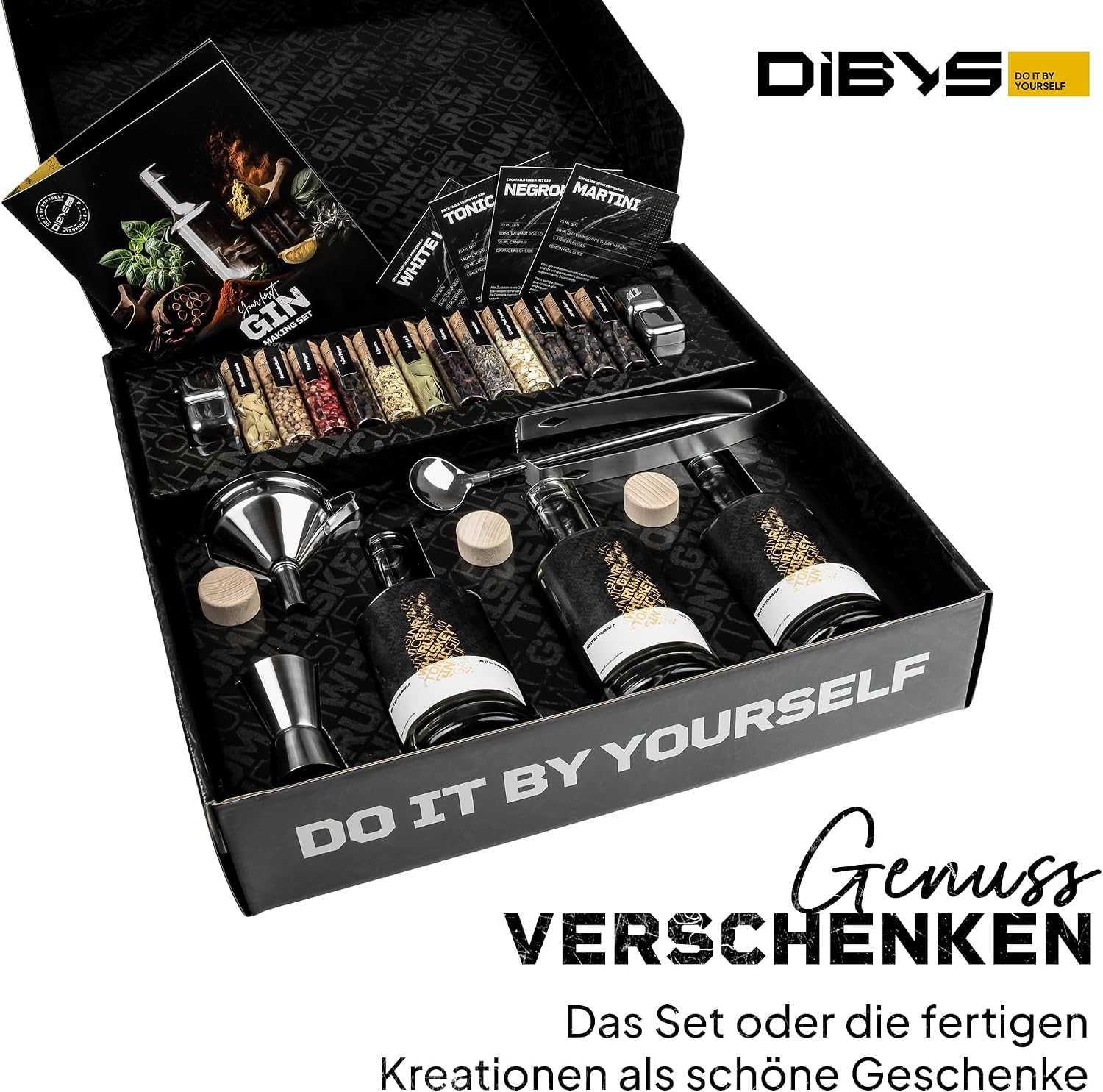 Thumbnail 6 de DIBYS Gin-Selber-Machen-Set mit 12 Botanicals ⚙