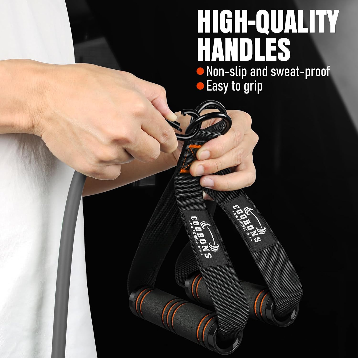 Thumbnail 5 de 175lb Resistance Bands with Handles 🏋️♀