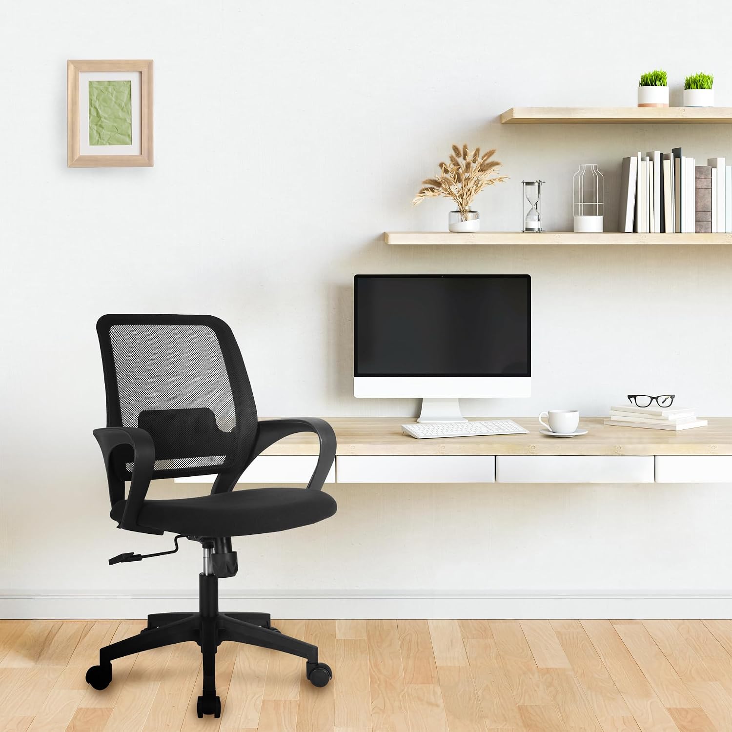 Thumbnail 6 de NEO CHAIR Mesh Desk Chair, Ergonomic Mid-Back Chair with Adjustable Height