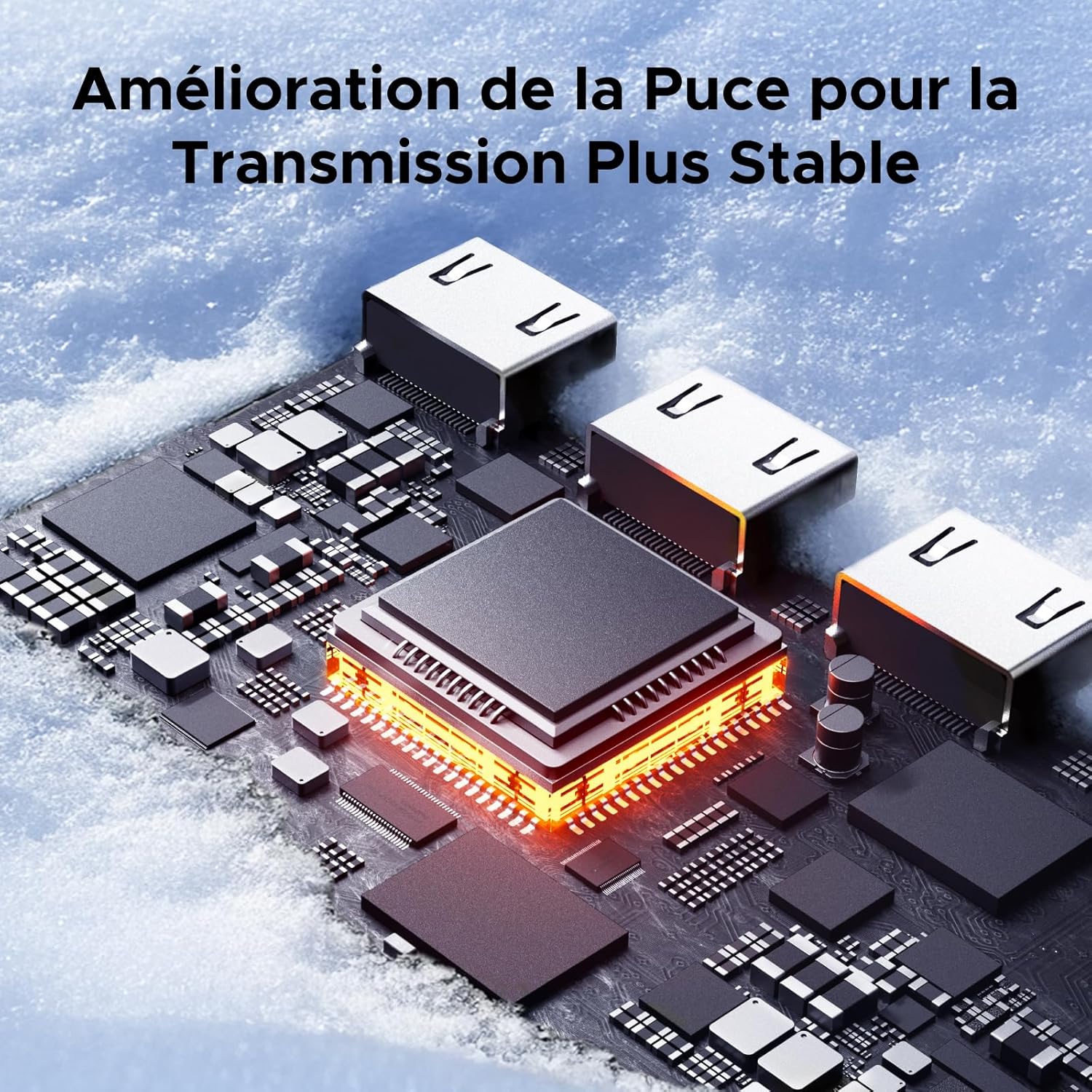 Thumbnail 4 de UGREEN Switch HDMI 4K 60 Hz à 3 entrées / 1 sortie avec télécommande