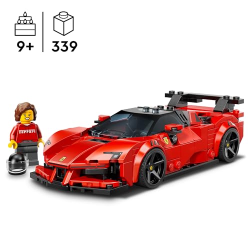 Detalle 2 de LEGO Speed Champions Ferrari SF90 XX Stradale 77254, coche de 339 piezas con piloto