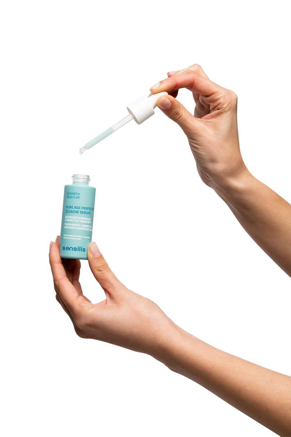 Thumbnail 2 de Sensilis Pure Age Perfection Cicakn Serum (öligfrei) mit Mandelsäure – 30 ml