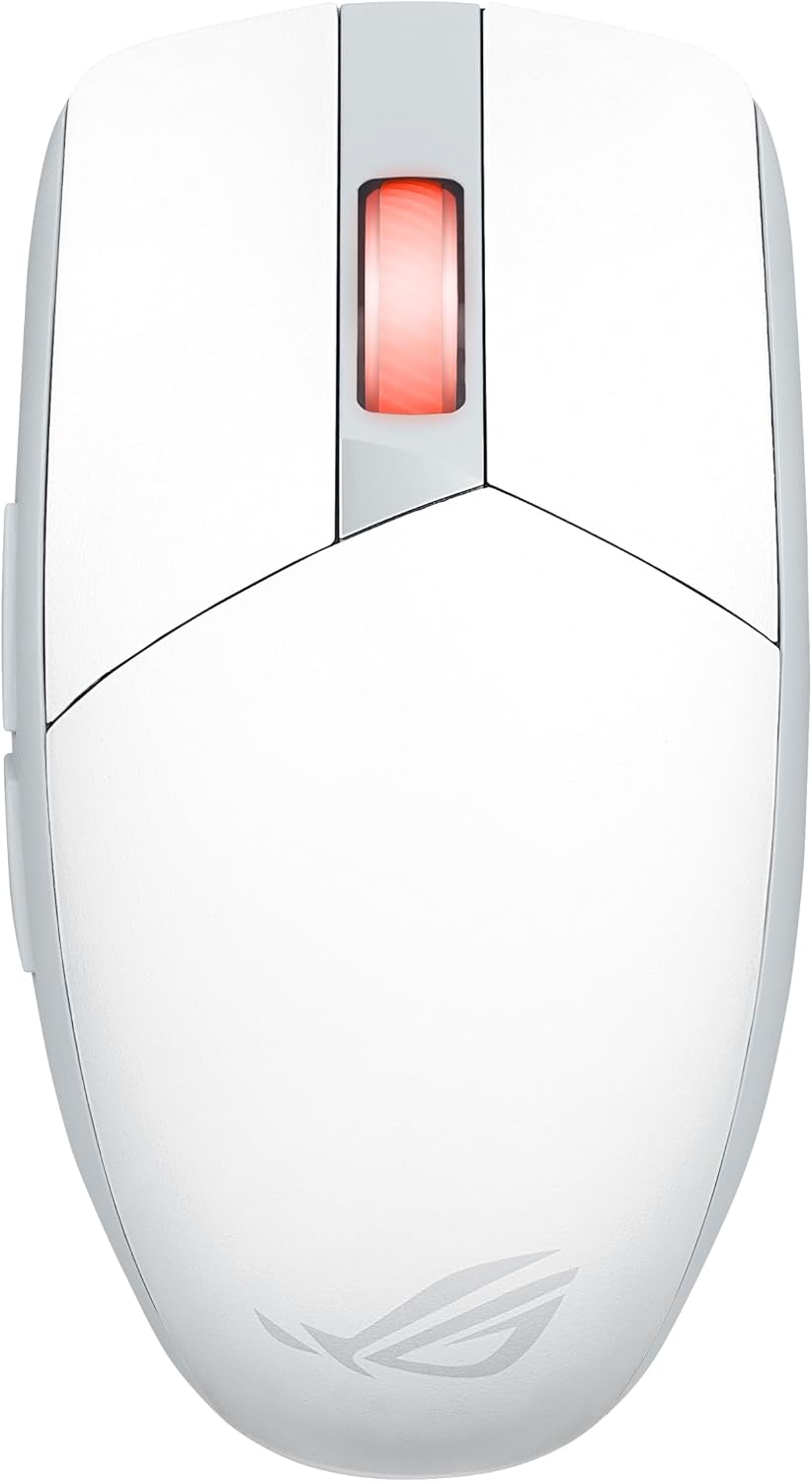 Detalle de ASUS P520 ROG STRIX IMPACT III WL/WHT 白色ワイヤレスゲーミングマウス 57g・36,000dpi