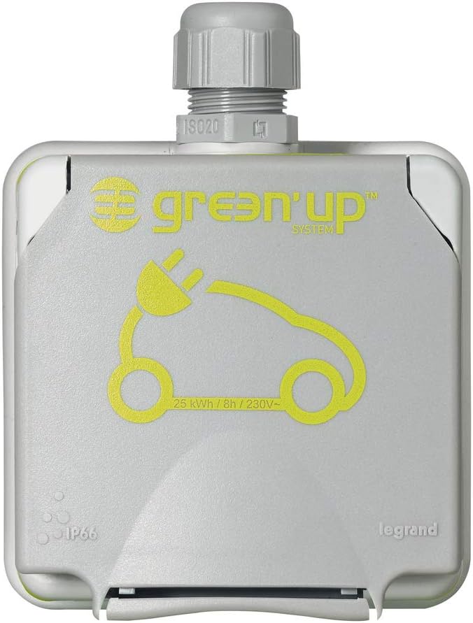Thumbnail 1 de LEGRAND Green Up Steckdose für Elektrofahrzeuge – 1-phasig, 3,7 kW, IP44, IK08