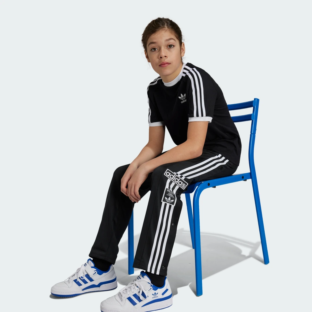 Detalle de Pantalón adidas Adibreak para adolescentes en negro
