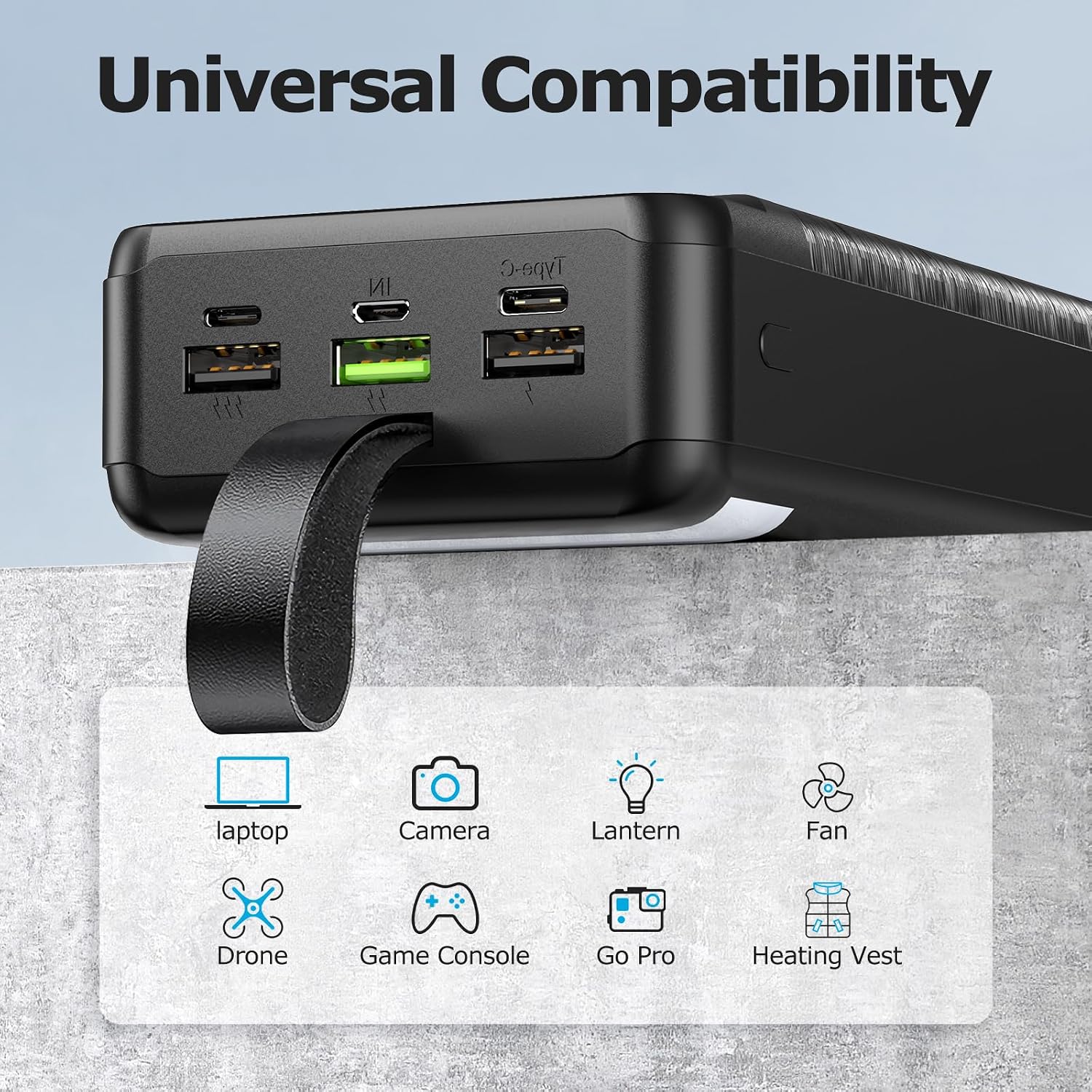 Thumbnail 2 de Power Bank 60000mAh 22,5W Schnellladung