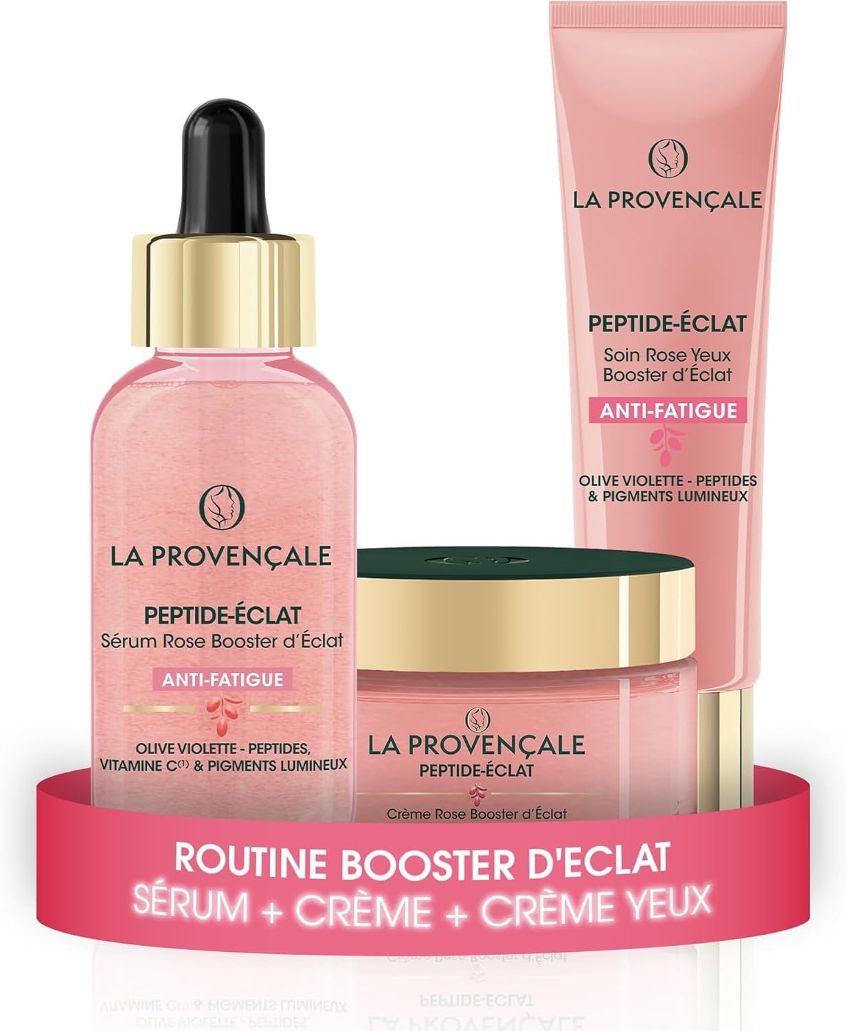 Detalle de La Provençale Peptide-Eclat Routine Peptide-Eclat Repulpante & Booster d'Eclat Anti-fatigue