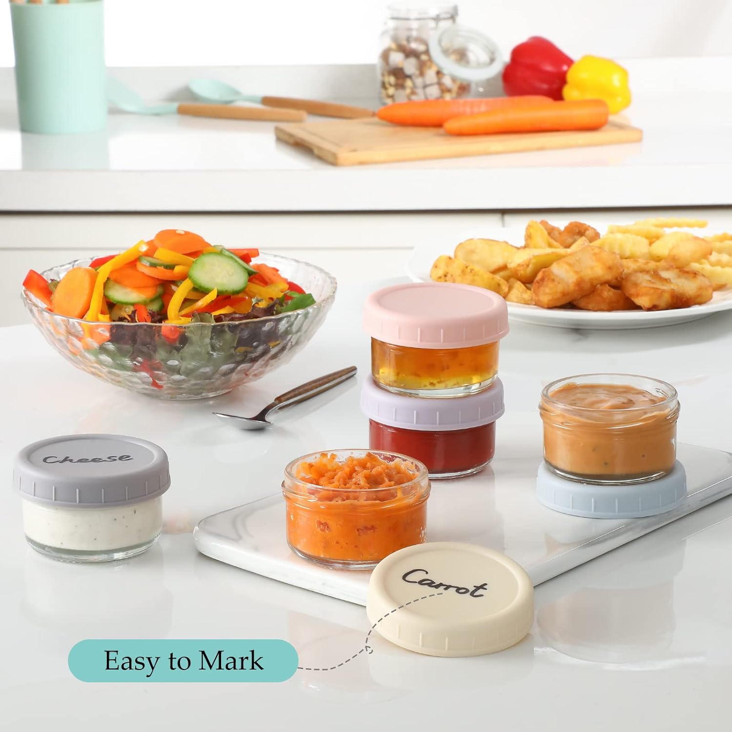 Thumbnail 4 de VITEVER Salad Dressing Container 2.7 oz 🥣