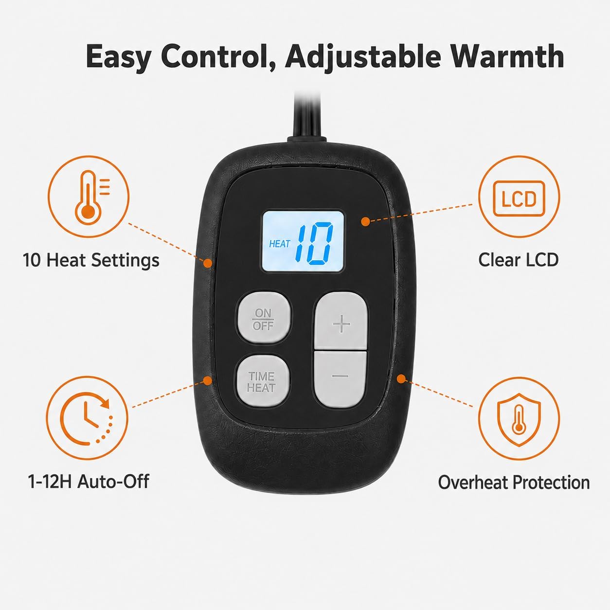 Thumbnail 3 de YUSTAL Electric Heated Blanket 72x84