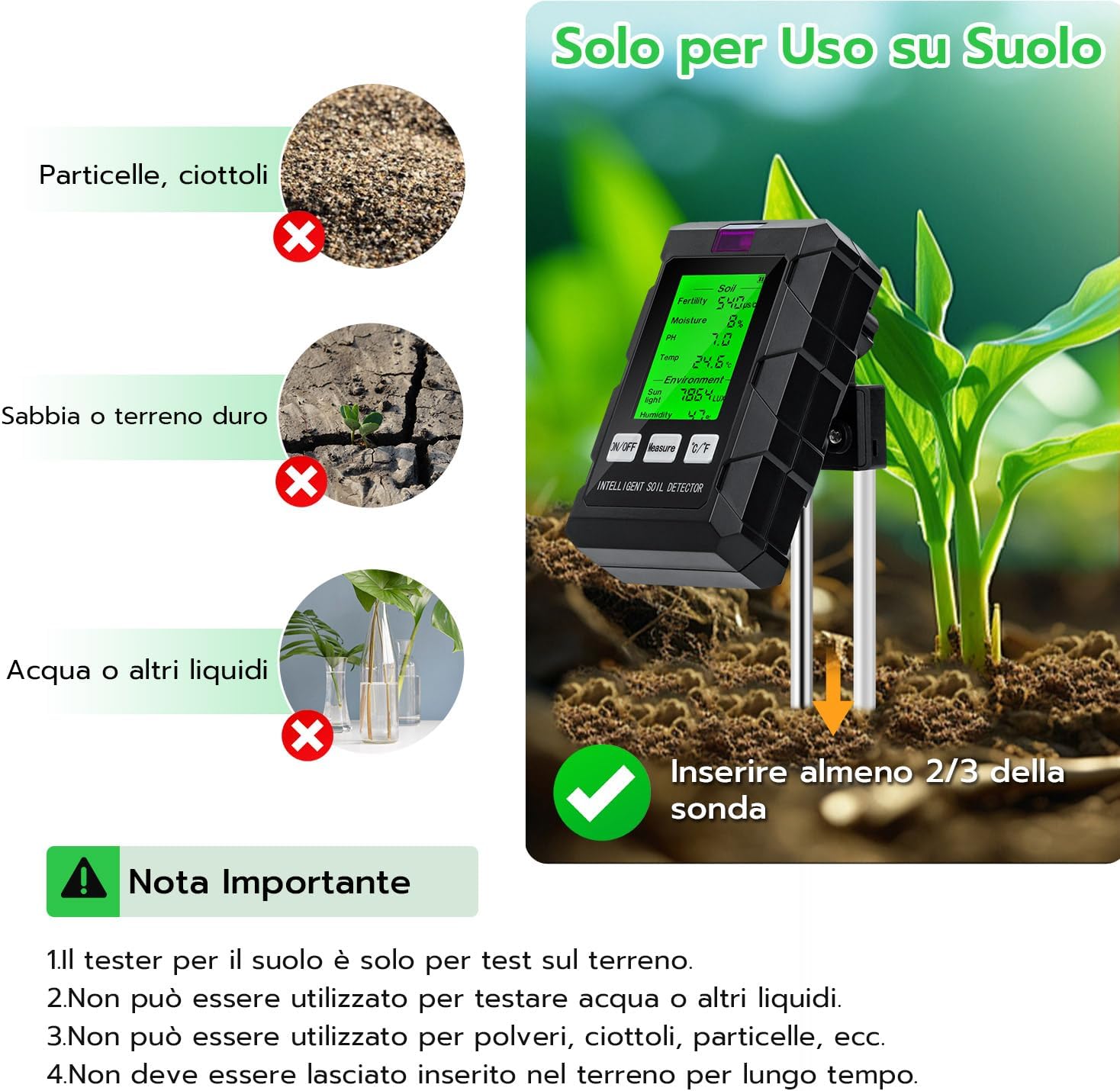 Thumbnail 6 de Wigearss 6 in 1 Tester terreno 🌱