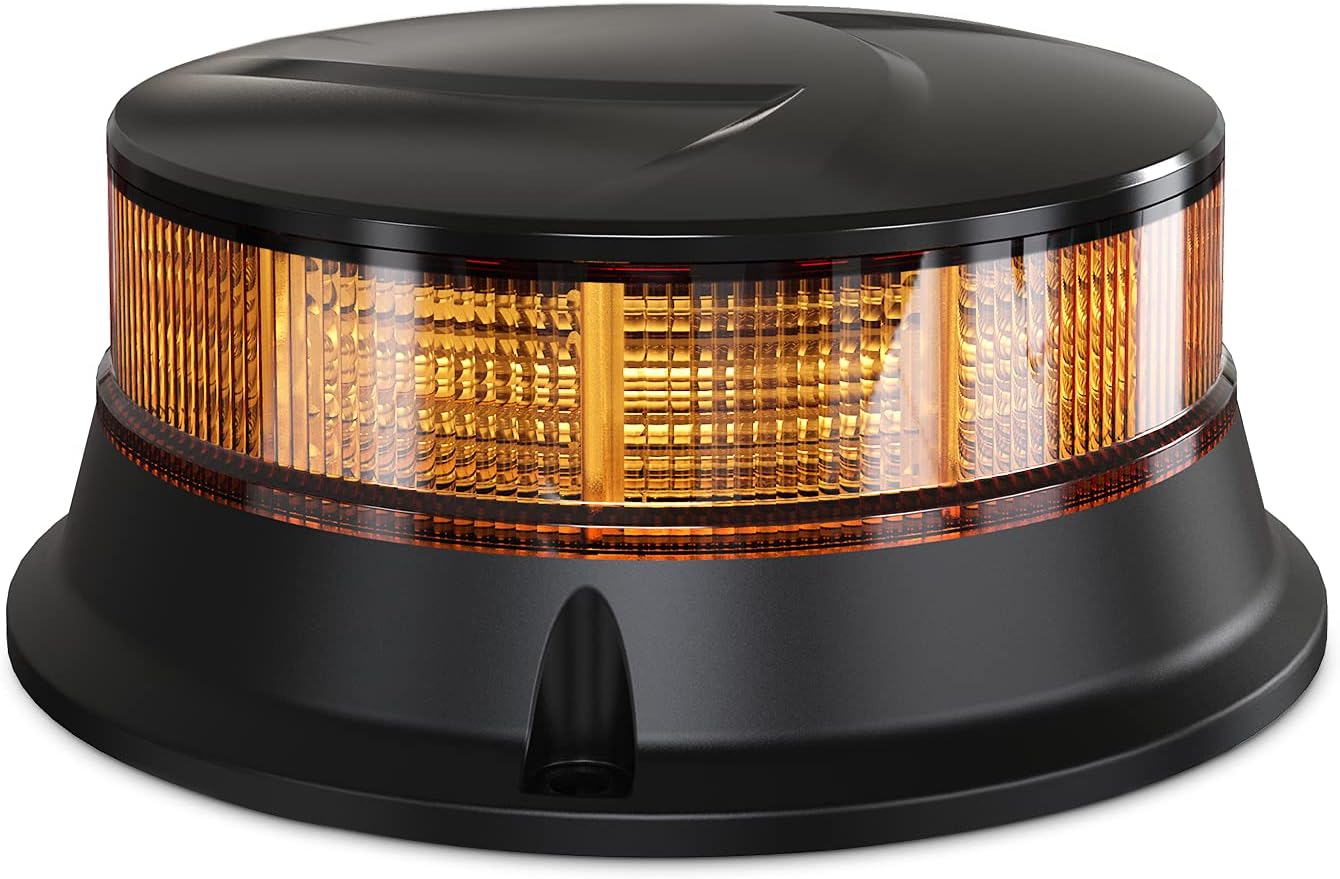 Agrieyes Amber Beacon Light 4.2Inch 🚨
