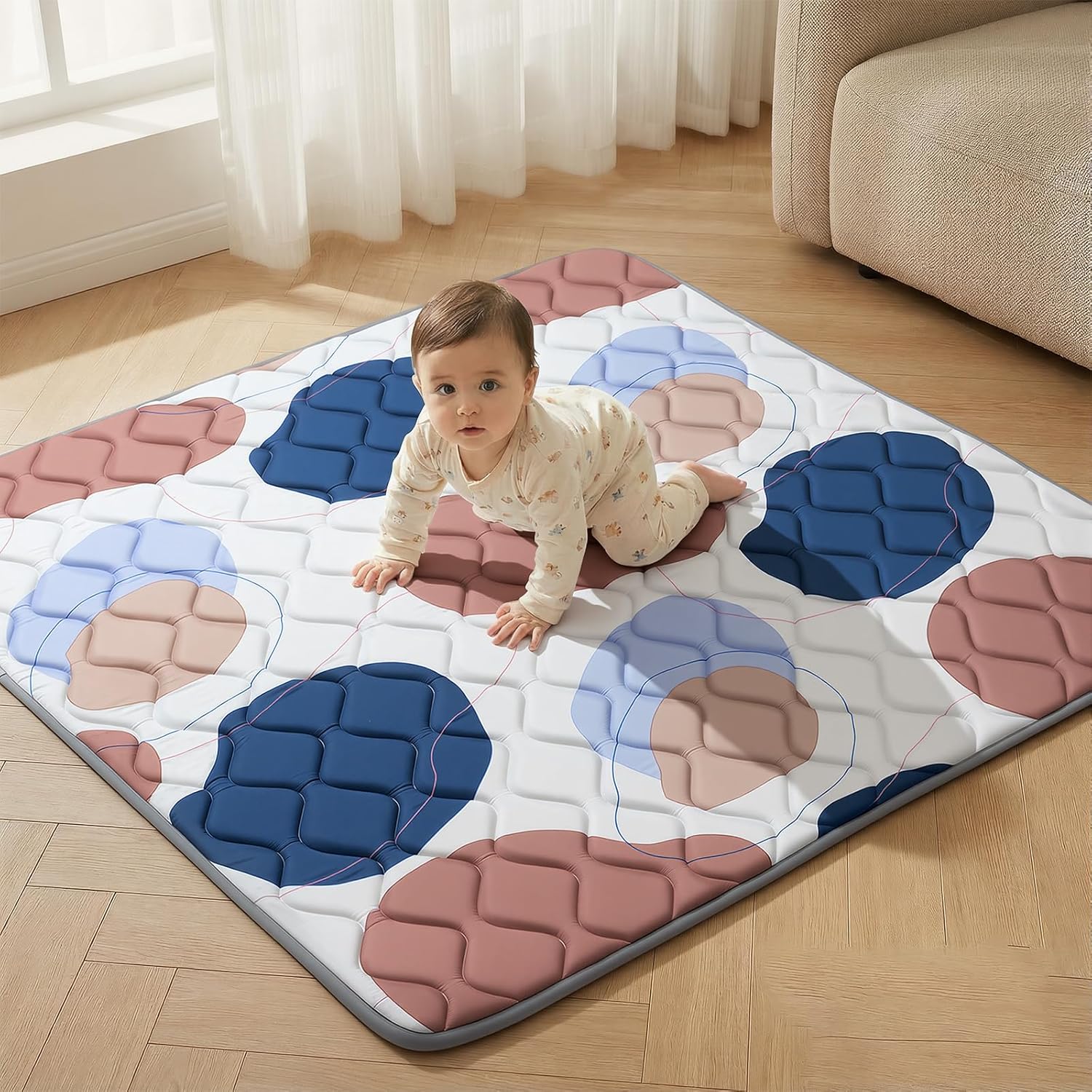 Detalle de UBRAVOO Baby Play Mat 71 x 59 inches