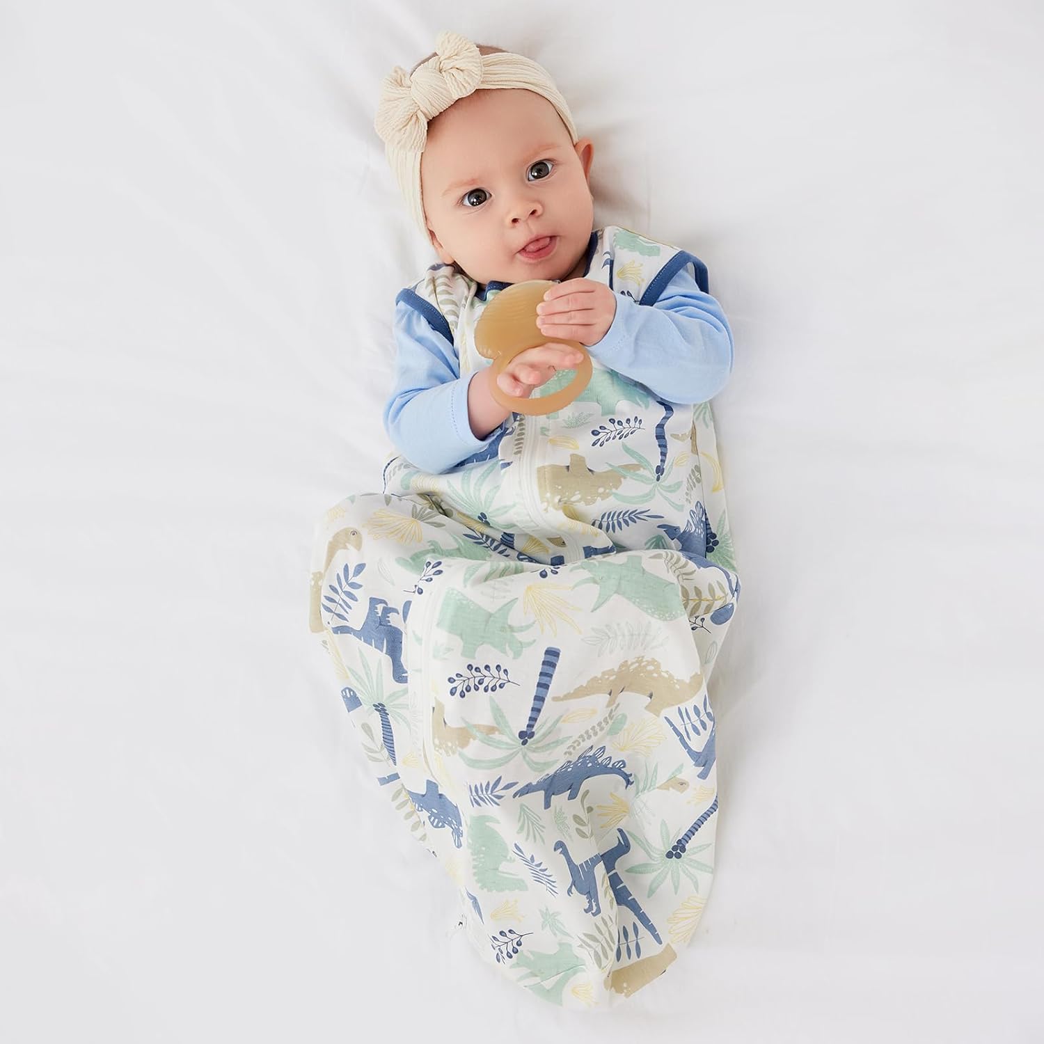 Thumbnail 6 de Duomiaomiao Sacchi nanna Estivi 0.5 TOG – Sacco nanna in 100% cotone, confezione da 2 pezzi