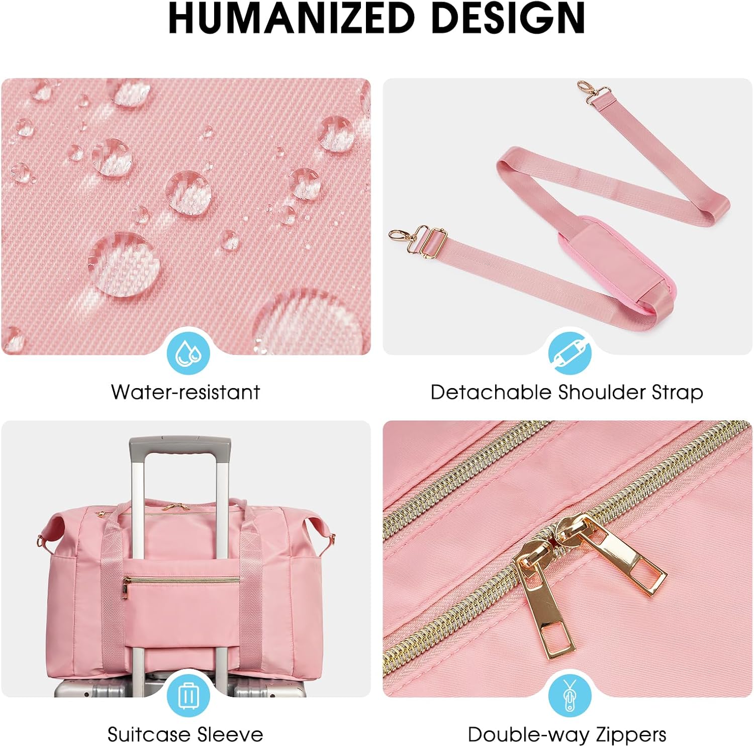 Thumbnail 5 de WANDF Easyjet Underseat Travel Bag 32L Pink