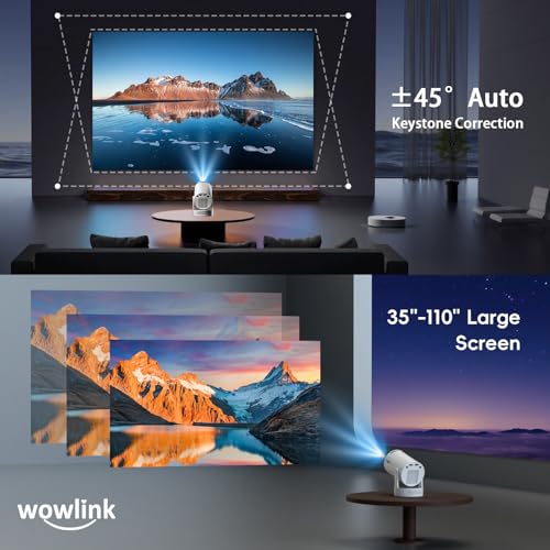 Thumbnail 5 de Wowlink W210 Mini Proiettore con WiFi 6 e Bluetooth 5.4: piccolo grande cinema in casa