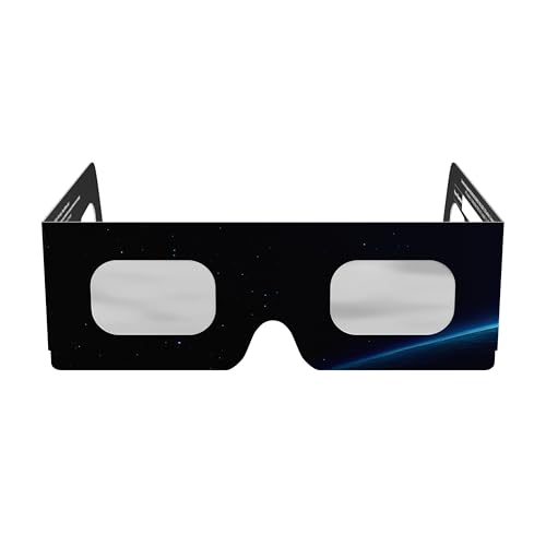 Detalle de Absolute Eclipse Lunettes Astronomie Eclipse Solaire 2026 – Lot 6, Certification ISO 12312-2, QR d’authenticité