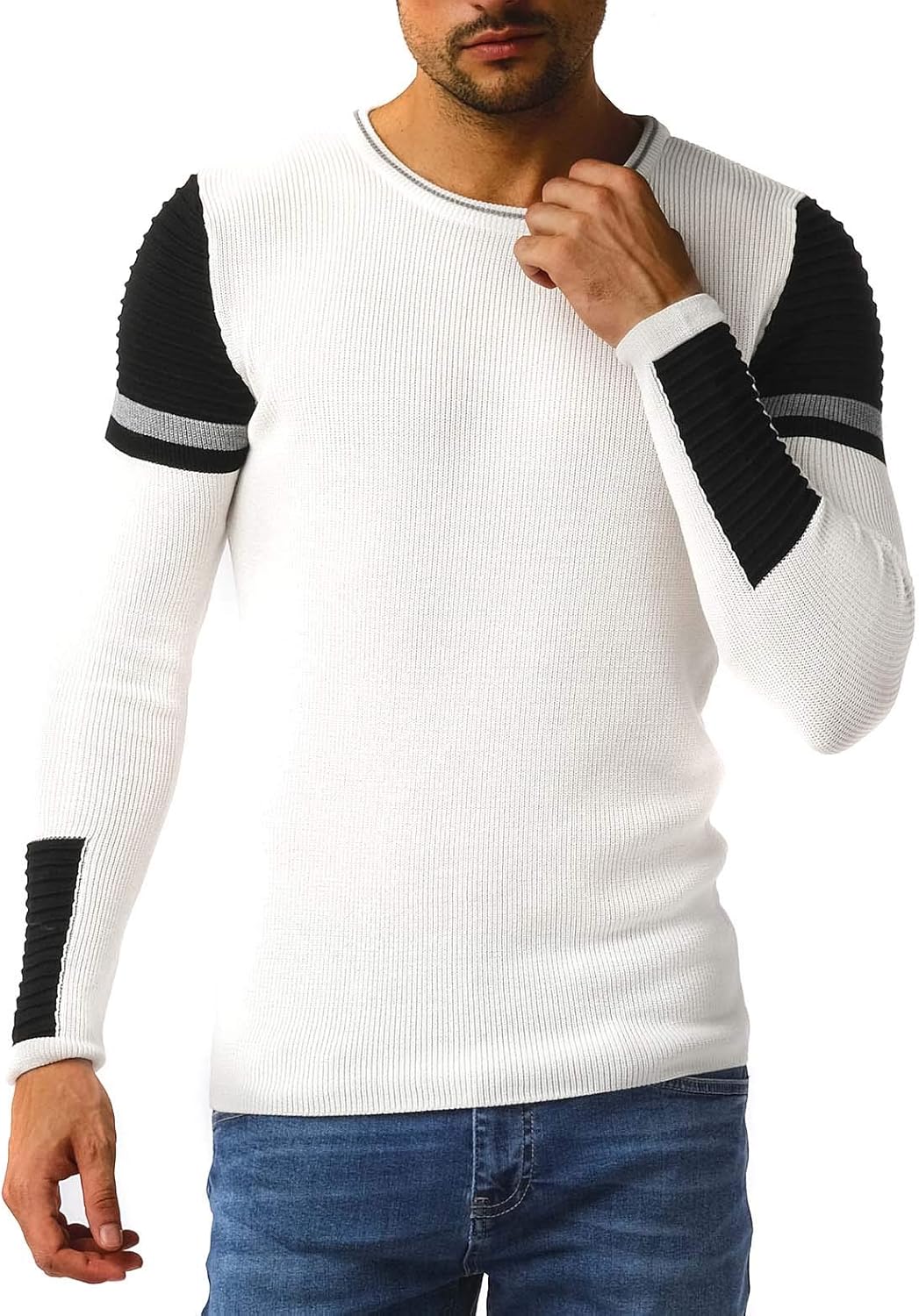 Thumbnail 1 de Leif Nelson Maglione Girocollo Slim Fit S