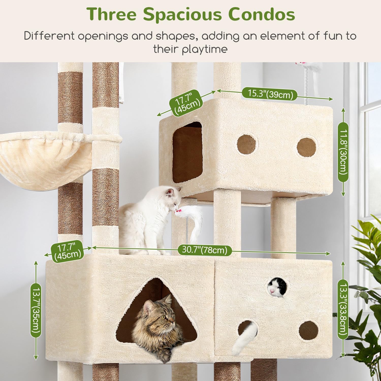 Detalle 2 de Globlazer Cat Tower 81-Inch