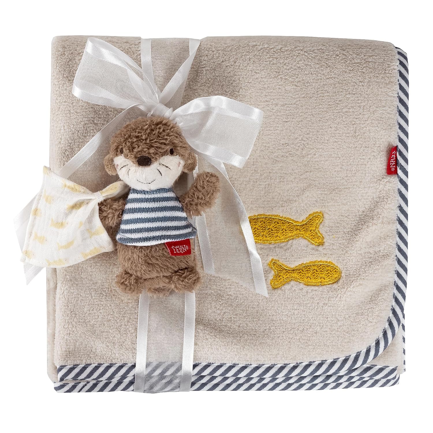 Detalle de Fehn Kuscheldecke Otter 100 x 75 cm