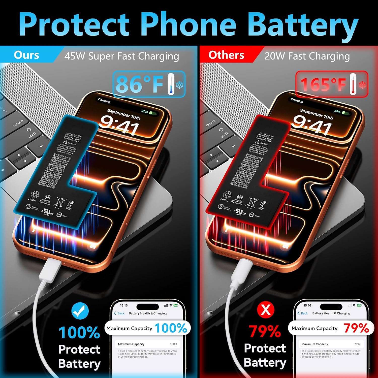 Thumbnail 4 de iPhone 17 Pro Max 45W Fast Charger