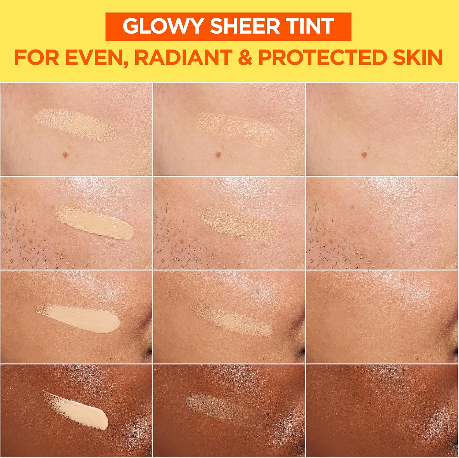 Detalle 2 de Garnier Vitamin C Daily UV Brightening Fluid Sheer Glow, SPF50+, 40ml